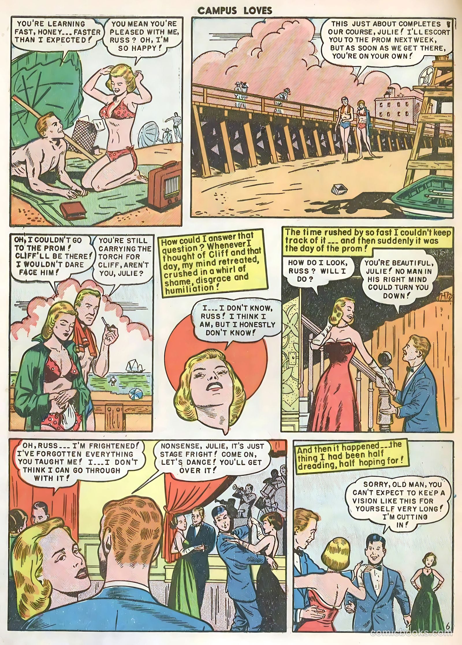 Campus Loves #4 (1950) — page 32 of 36