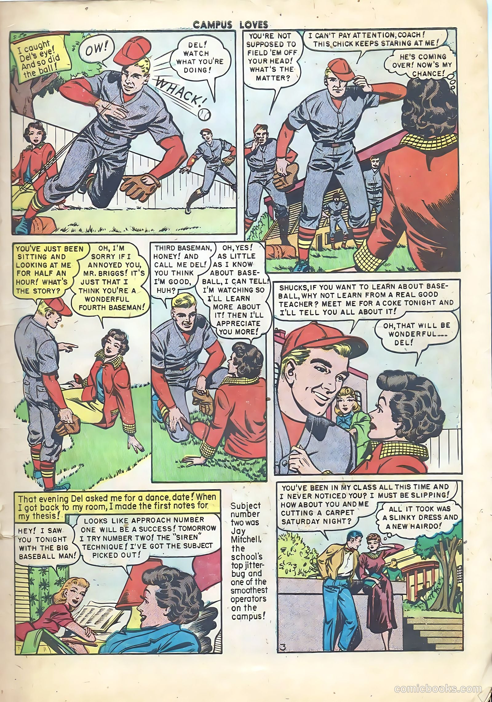 Campus Loves #5 (1950) — page 5 of 51