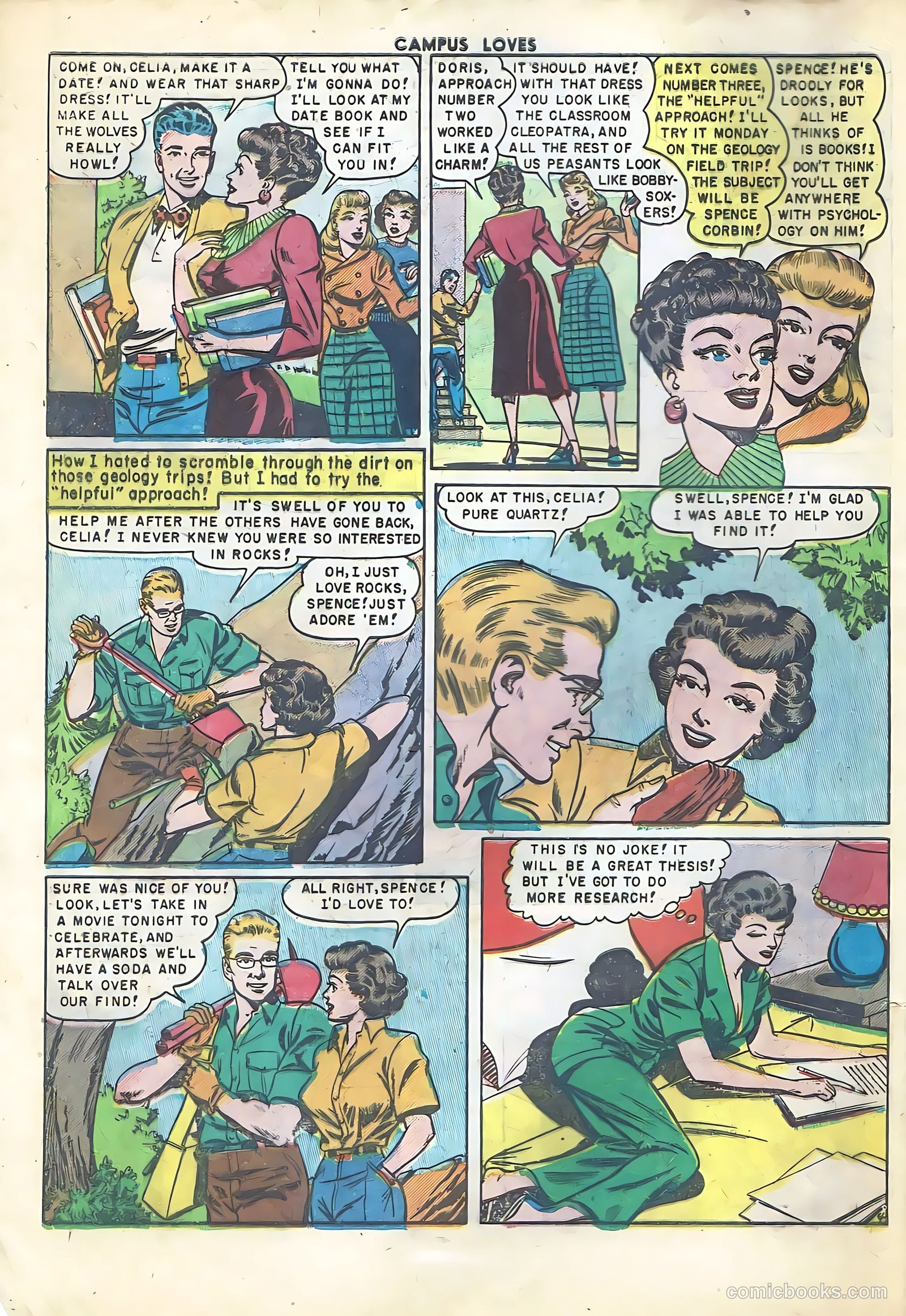 Campus Loves #5 (1950) — page 6 of 51