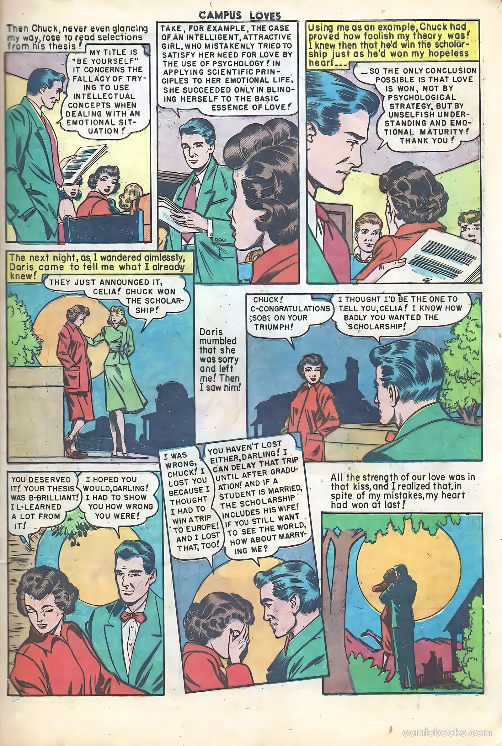 Campus Loves #5 (1950) — page 11 of 51