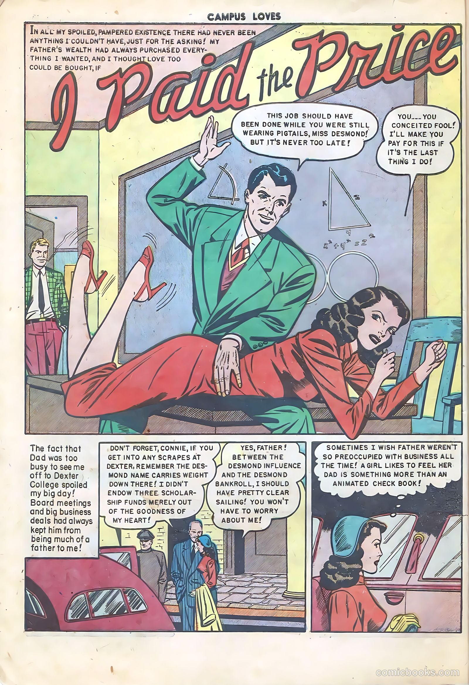 Campus Loves #5 (1950) — page 12 of 51