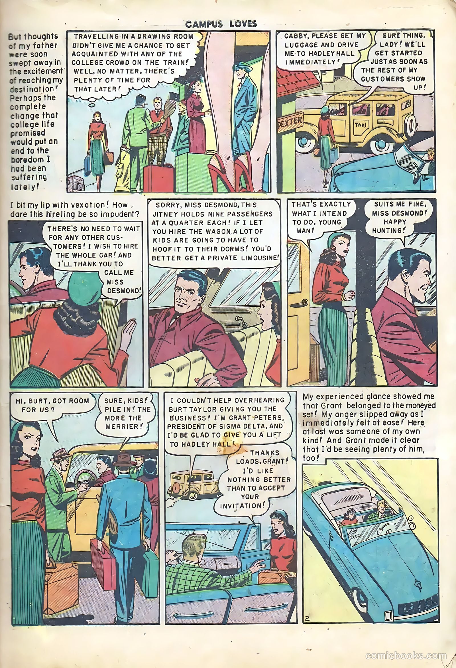 Campus Loves #5 (1950) — page 13 of 51