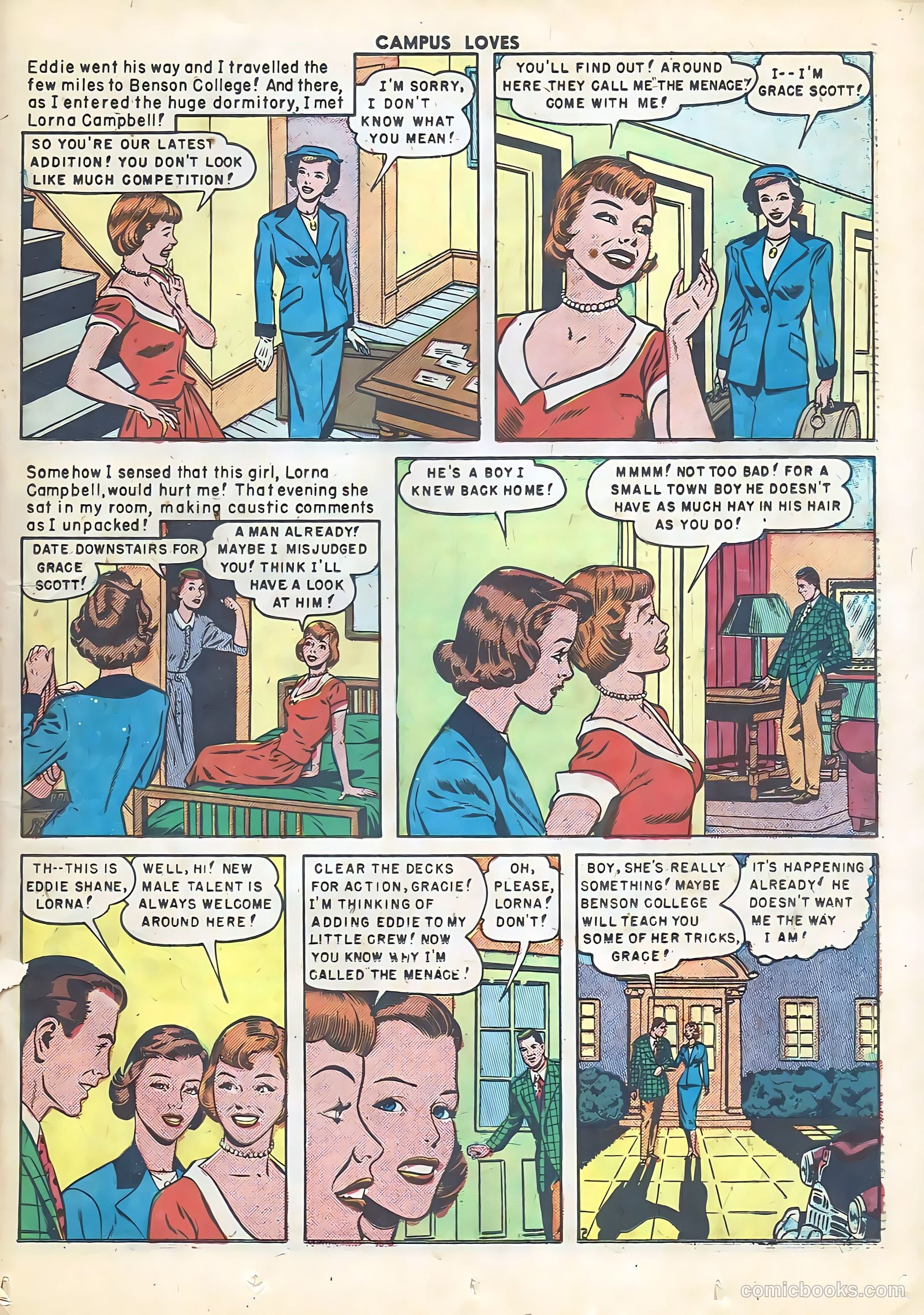 Campus Loves #5 (1950) — page 28 of 51
