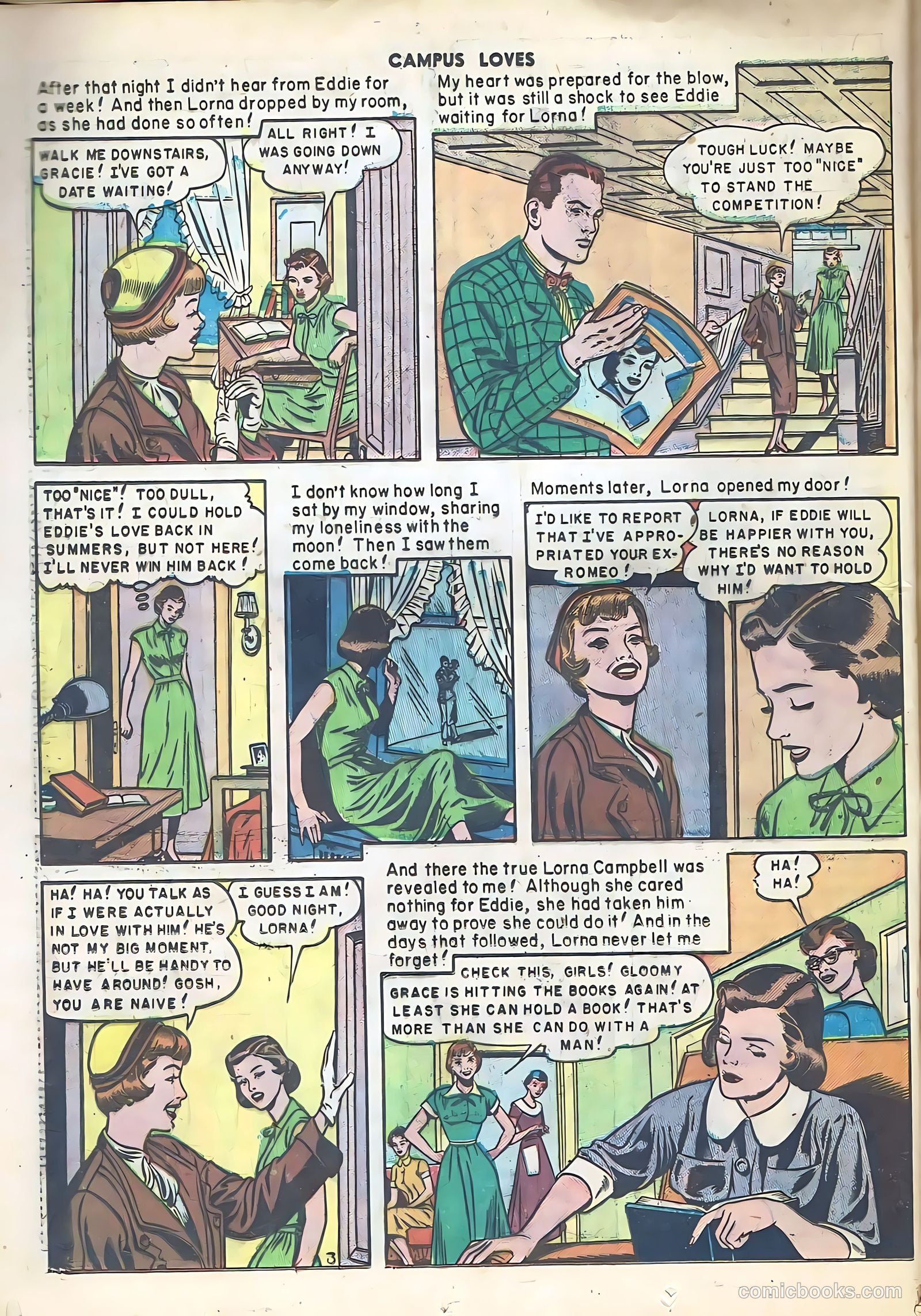 Campus Loves #5 (1950) — page 29 of 51