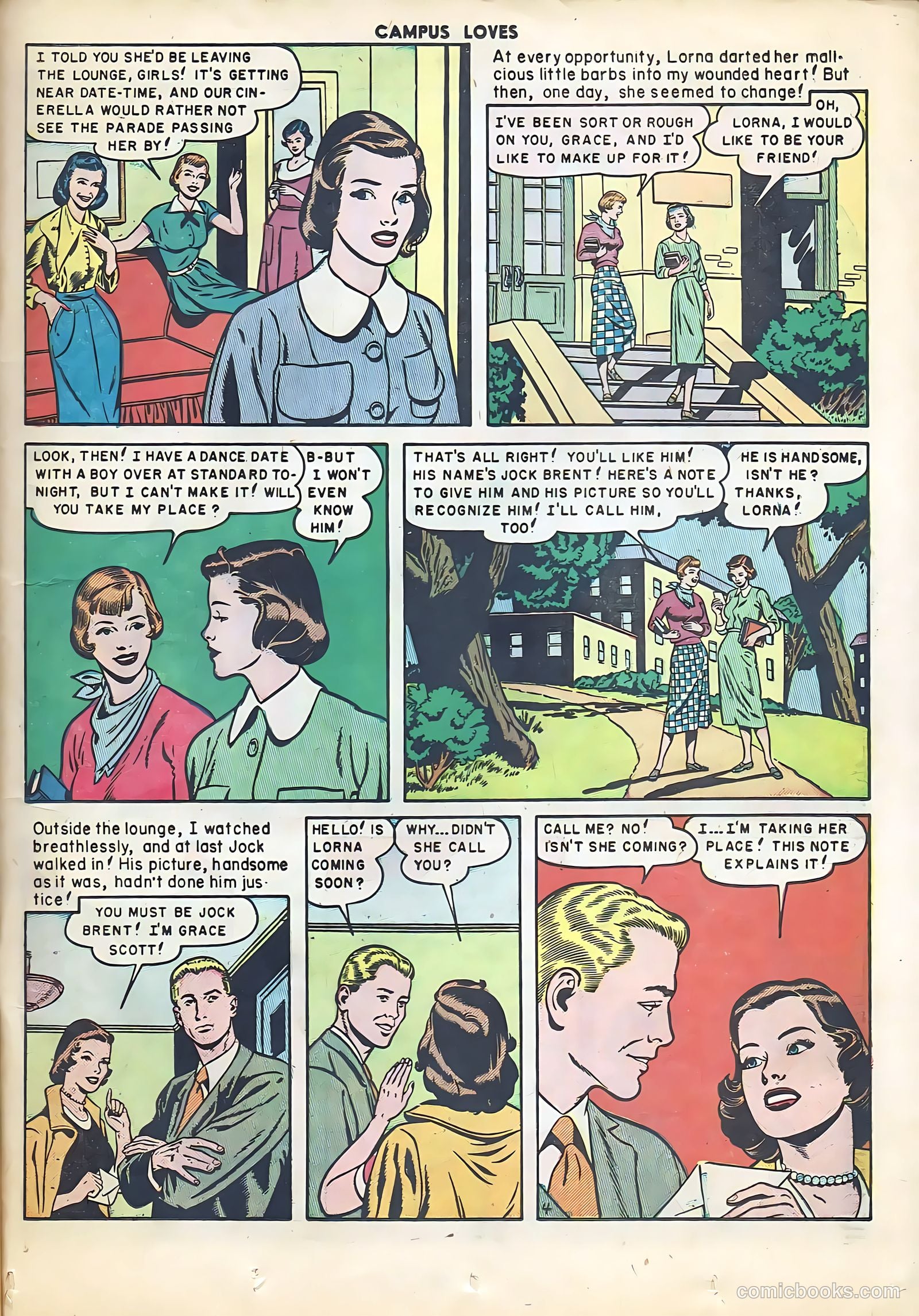 Campus Loves #5 (1950) — page 30 of 51
