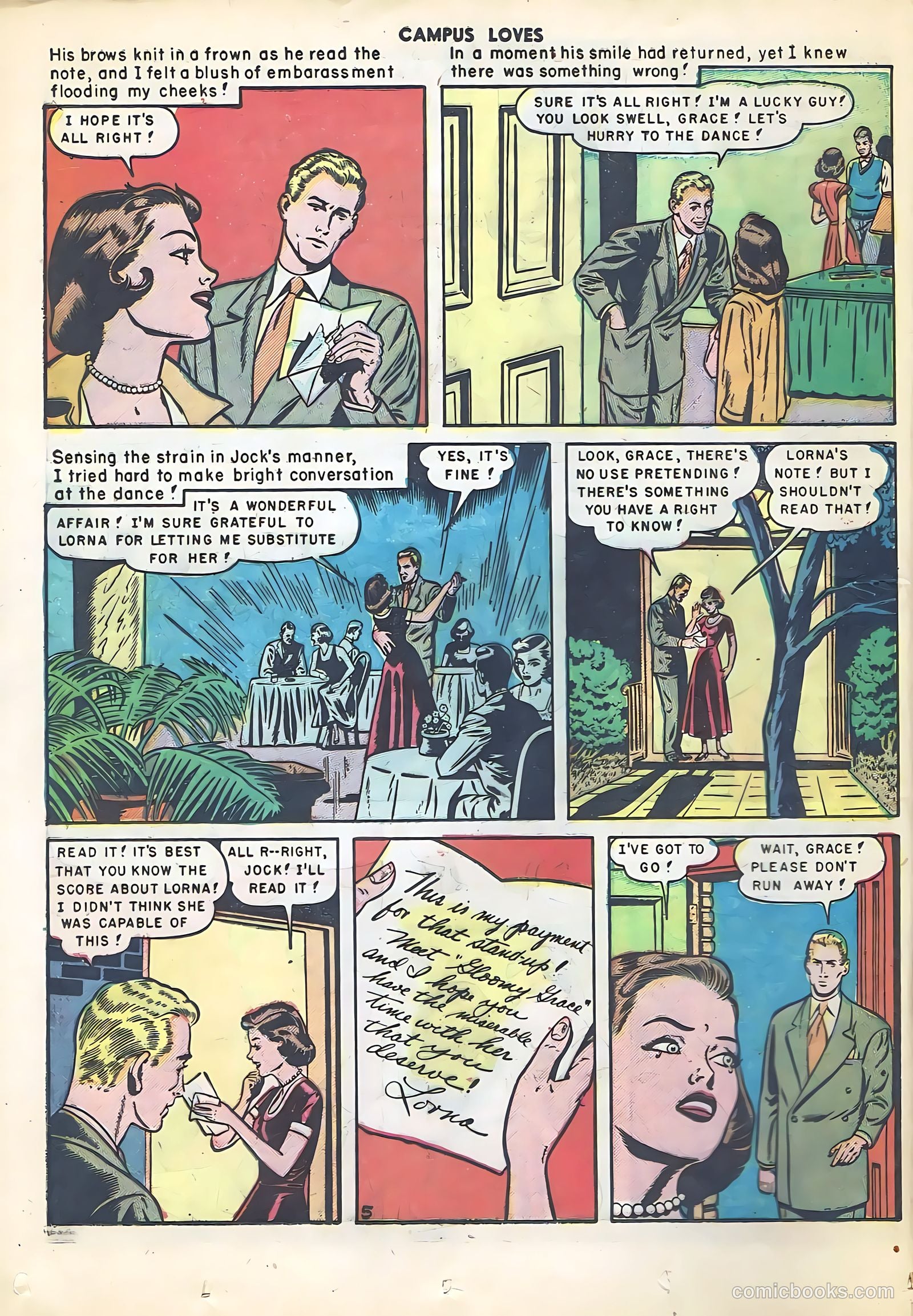 Campus Loves #5 (1950) — page 31 of 51