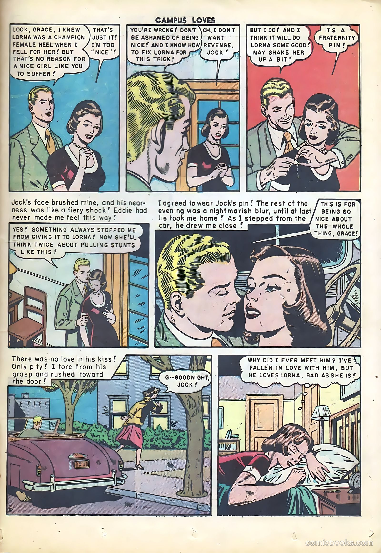 Campus Loves #5 (1950) — page 32 of 51