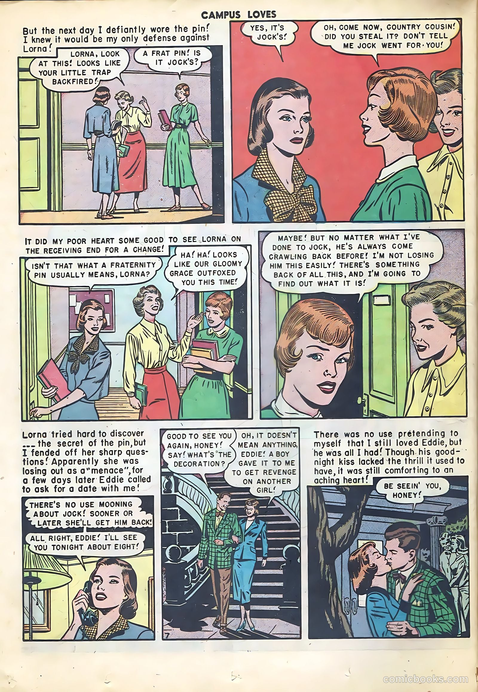 Campus Loves #5 (1950) — page 33 of 51