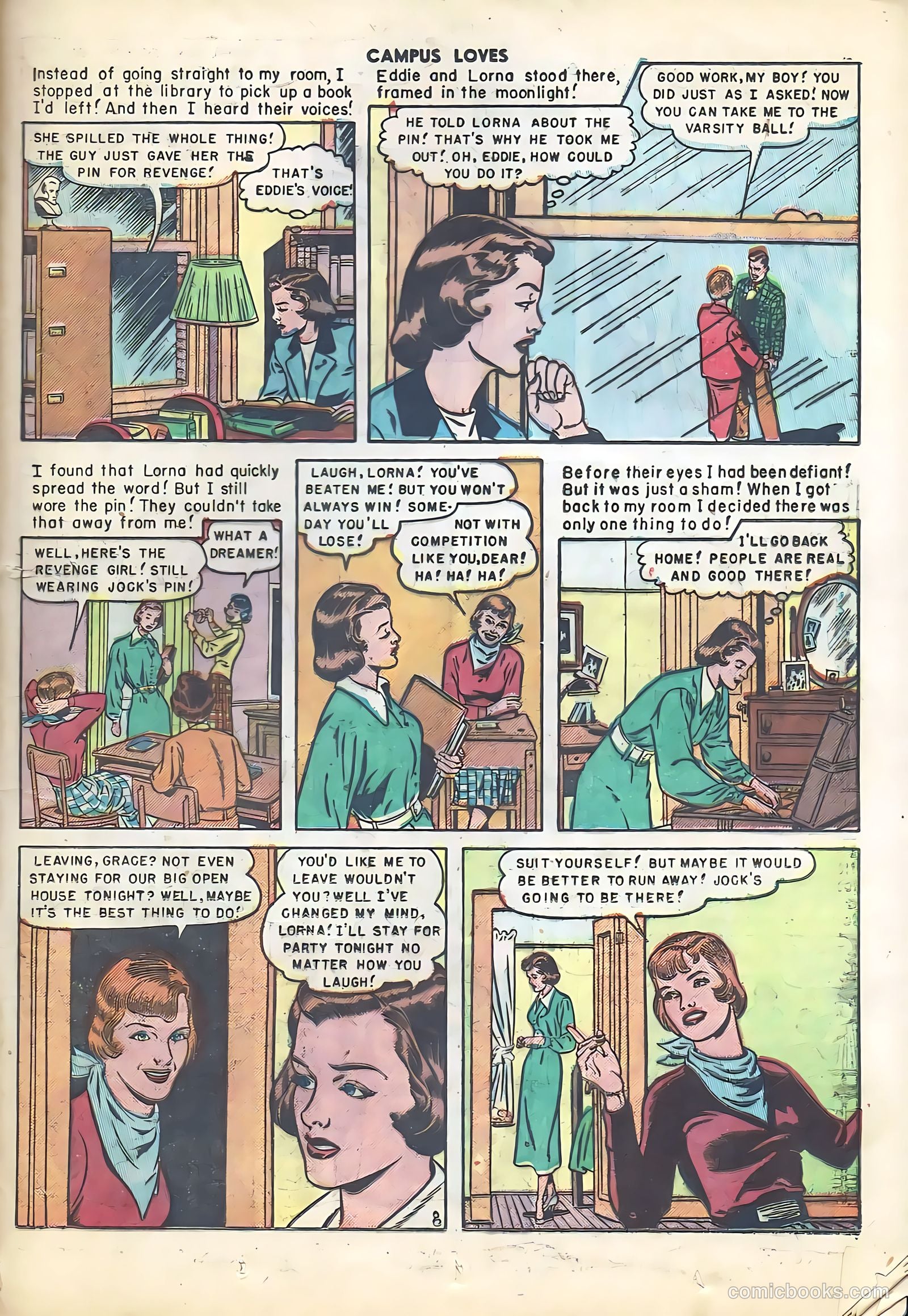 Campus Loves #5 (1950) — page 34 of 51
