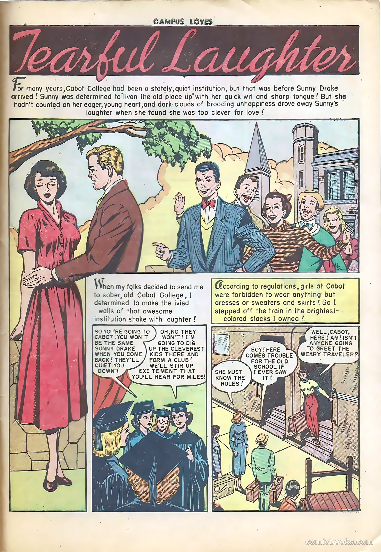 Campus Loves #5 (1950) — page 40 of 51