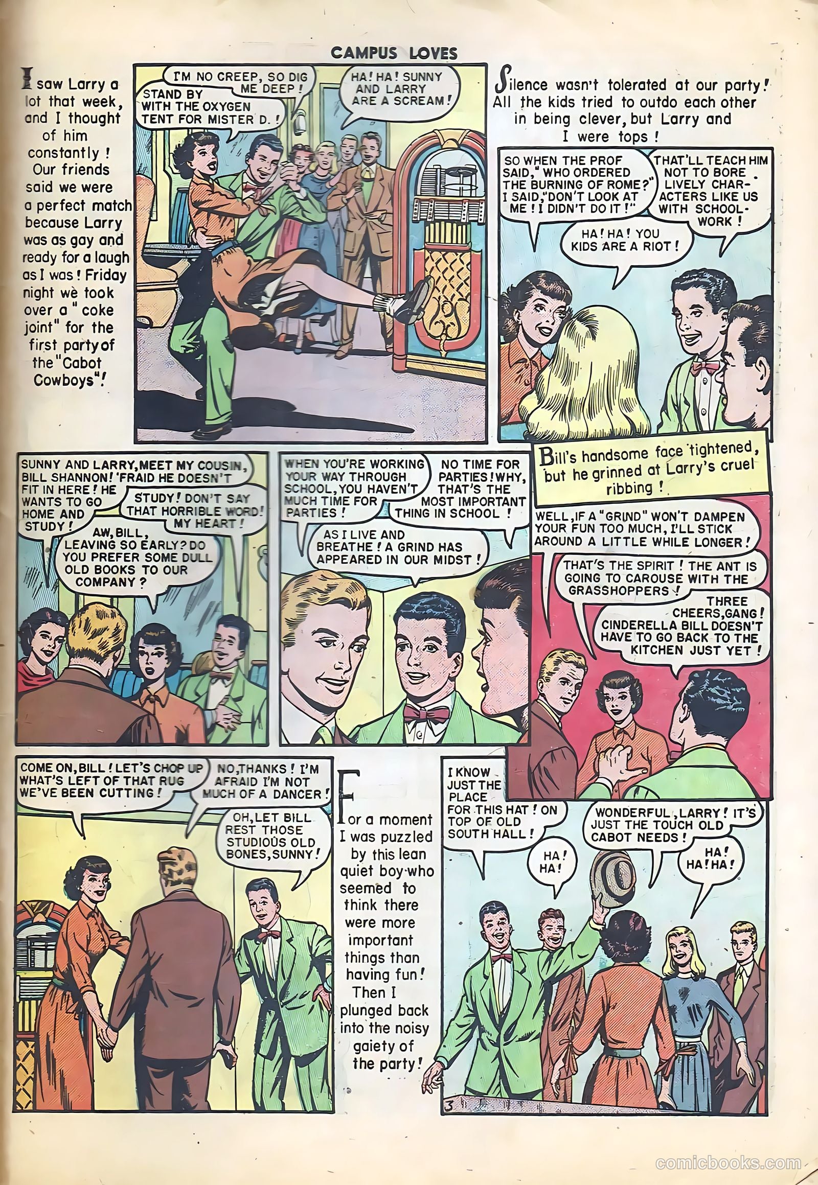 Campus Loves #5 (1950) — page 42 of 51
