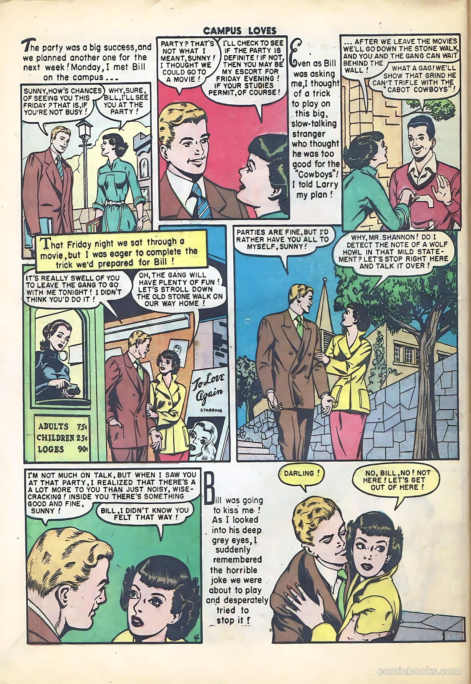 Campus Loves #5 (1950) — page 43 of 51