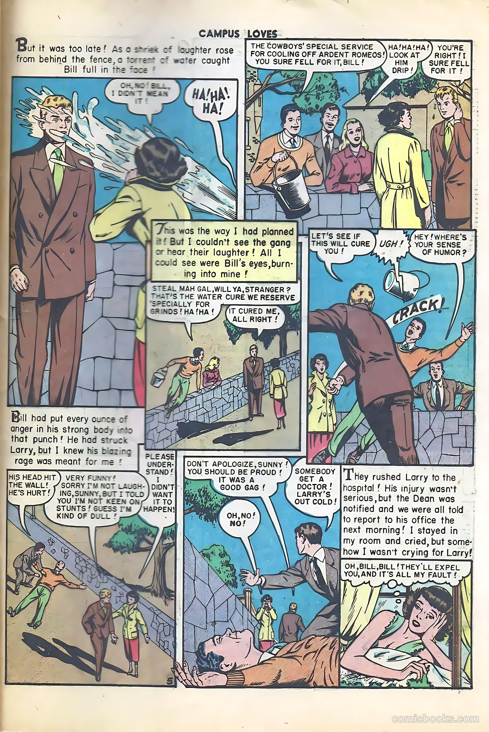 Campus Loves #5 (1950) — page 44 of 51