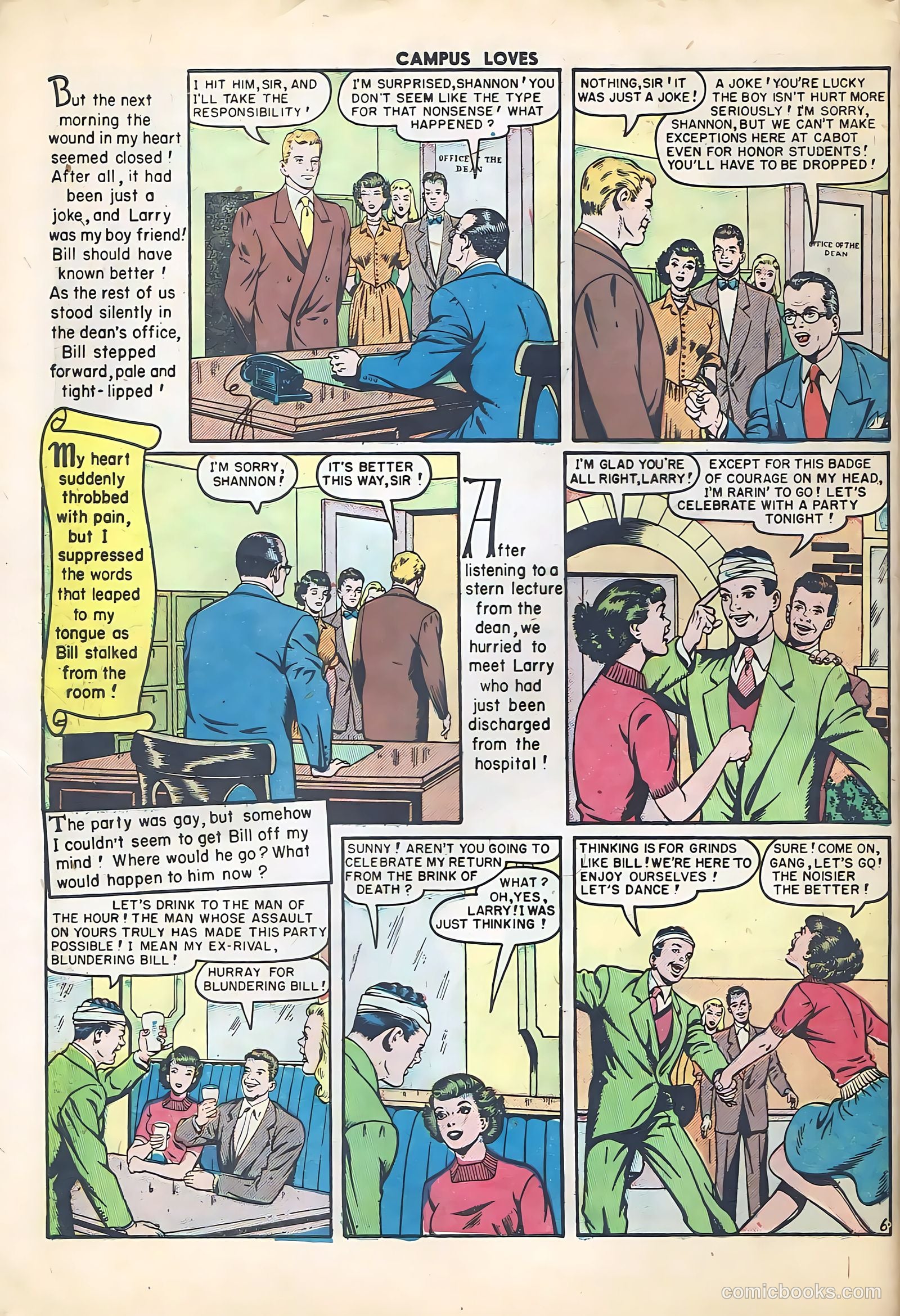 Campus Loves #5 (1950) — page 45 of 51