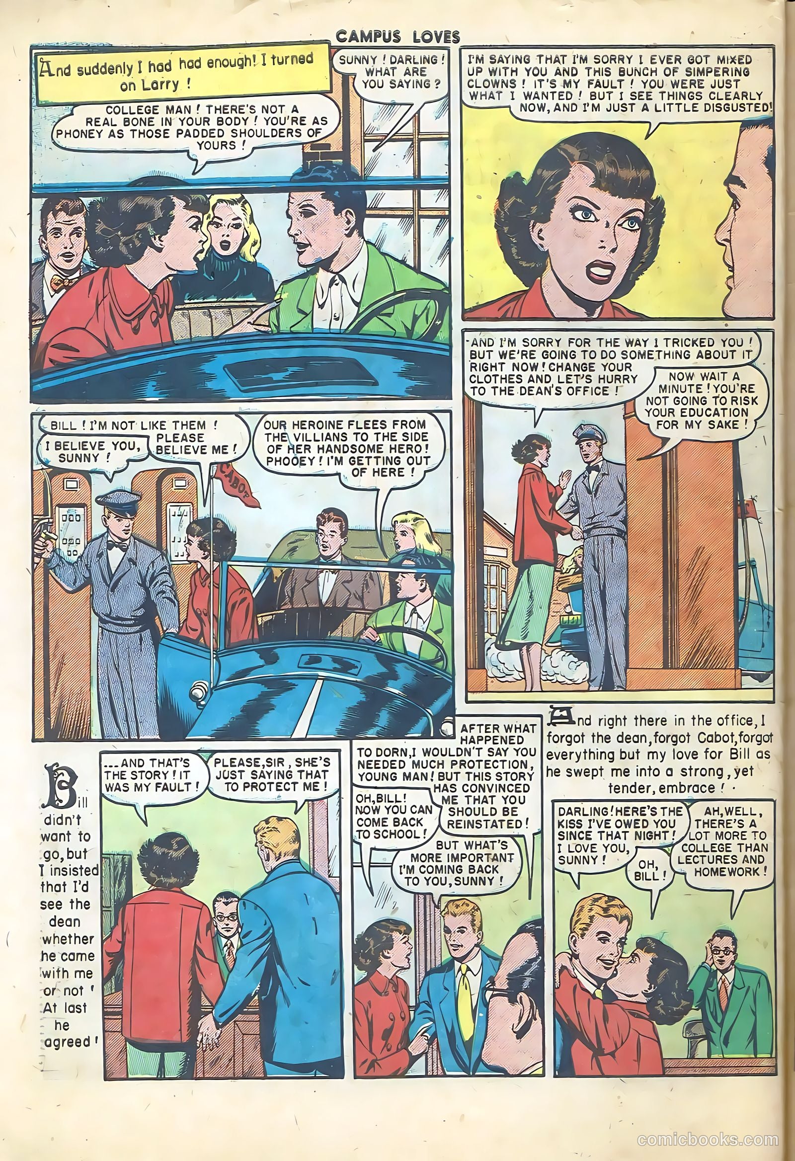 Campus Loves #5 (1950) — page 47 of 51