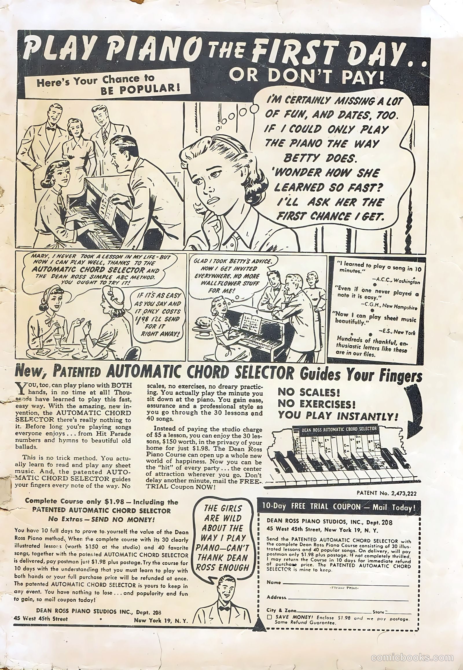 Campus Loves #5 (1950) — page 50 of 51