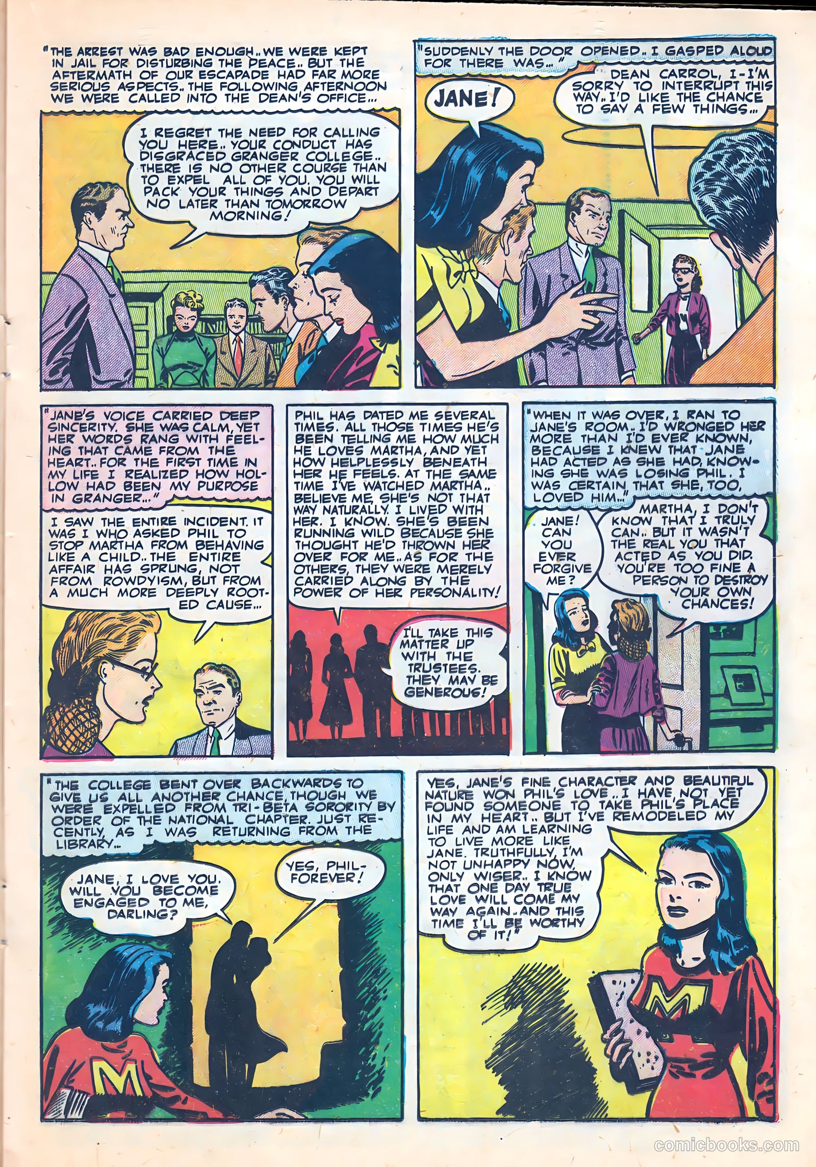 Campus Romance #1 (1949) — page 17 of 36