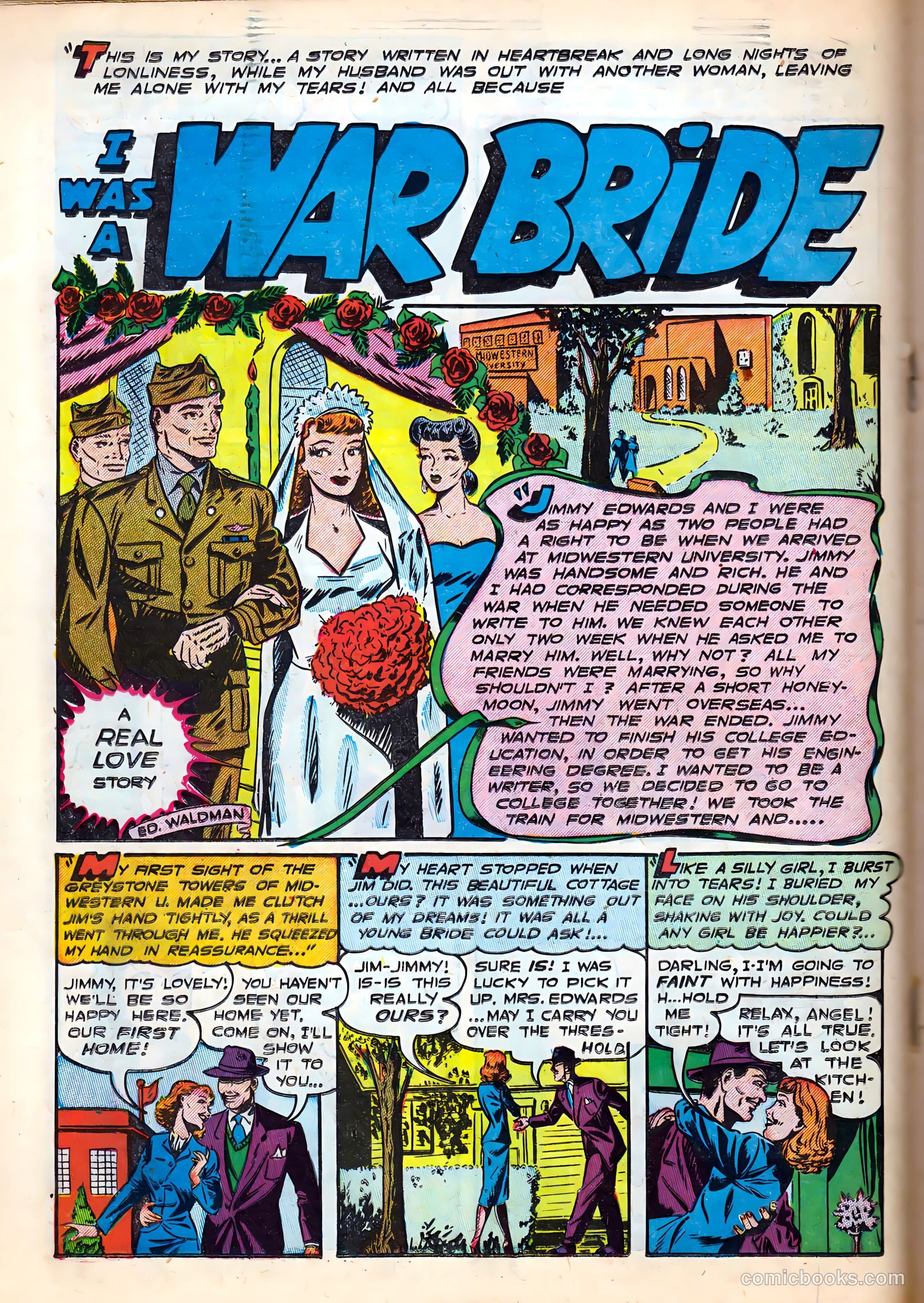 Campus Romance #1 (1949) — page 18 of 36