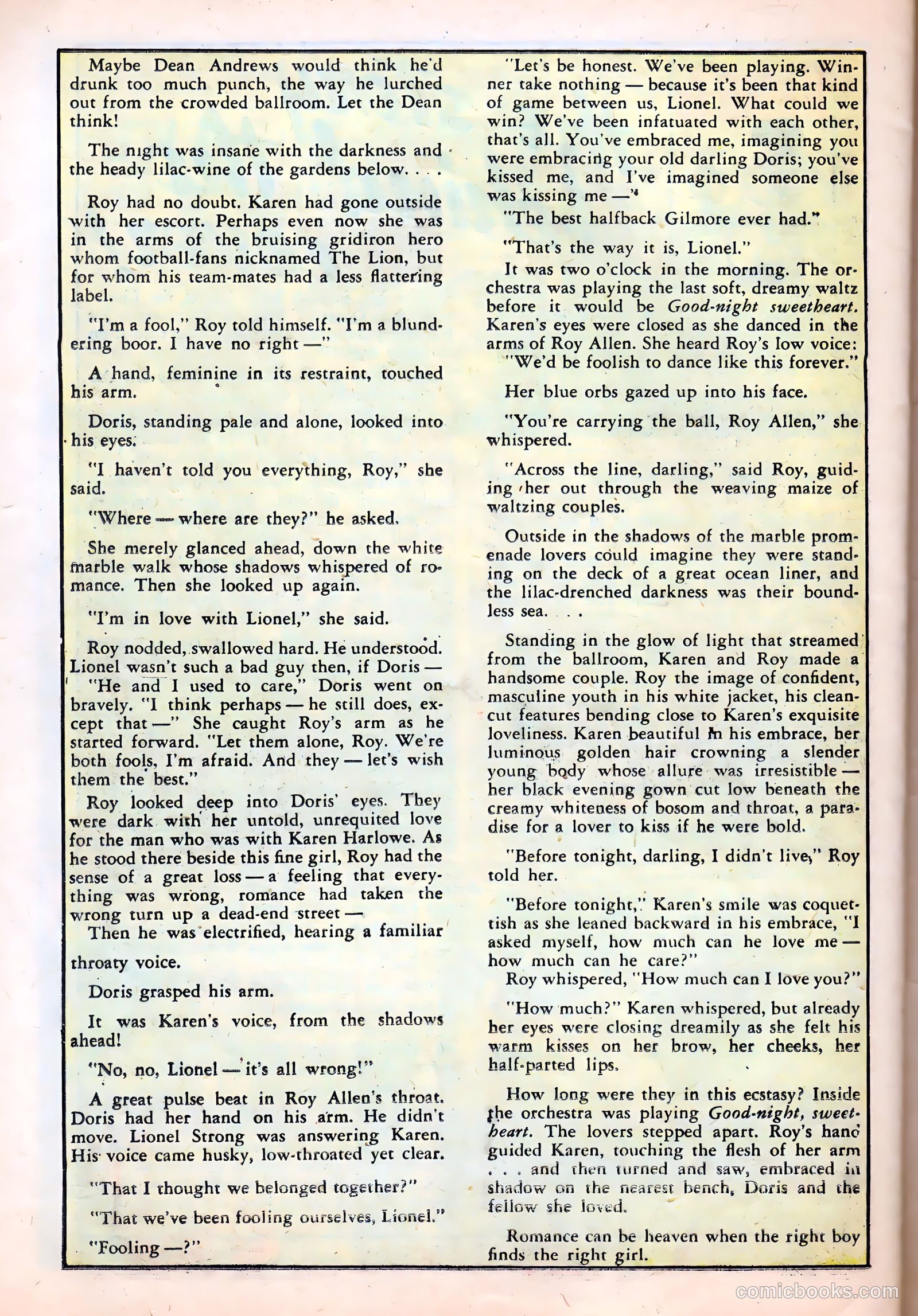 Campus Romance #1 (1949) — page 26 of 36