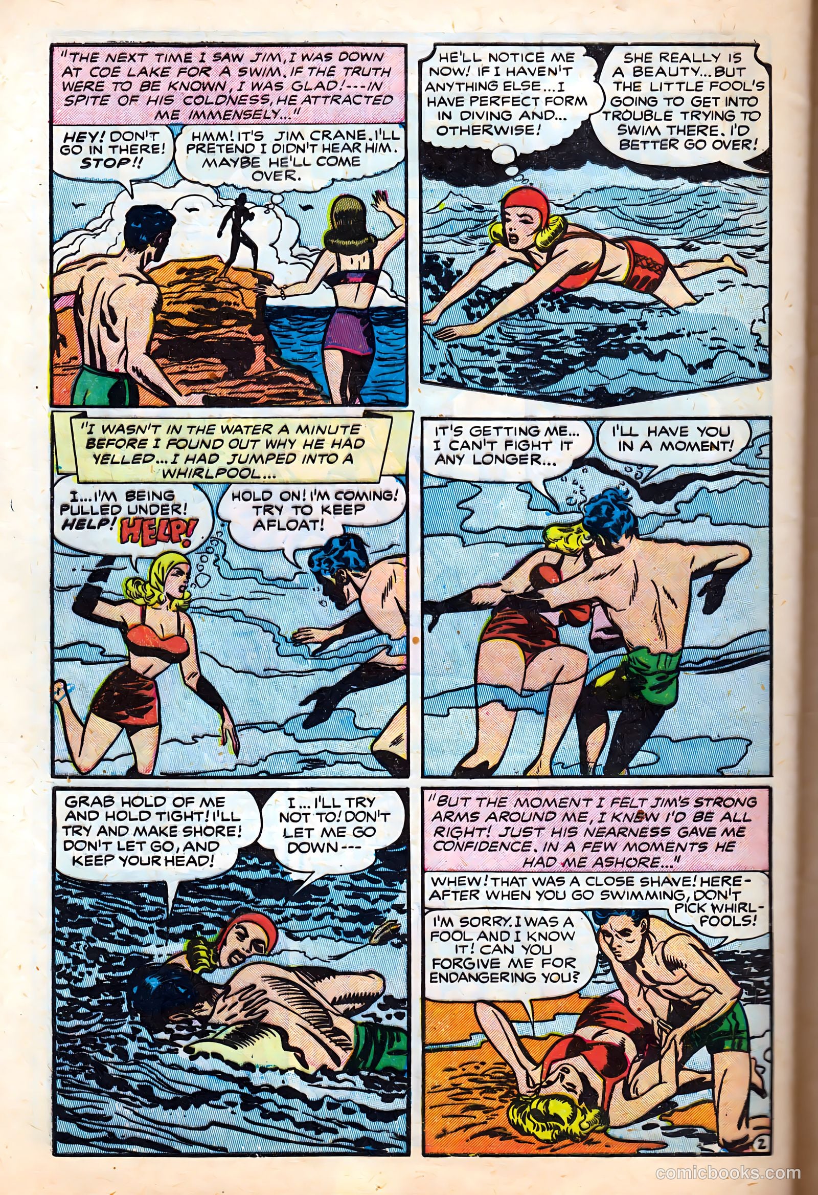 Campus Romance #1 (1949) — page 28 of 36