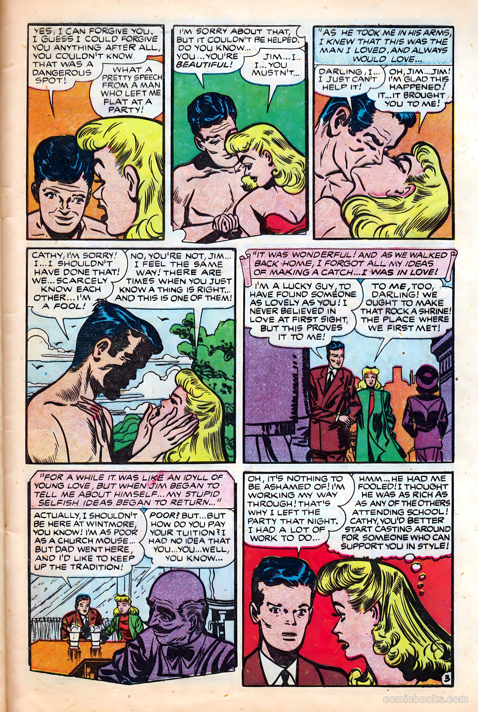 Campus Romance #1 (1949) — page 29 of 36