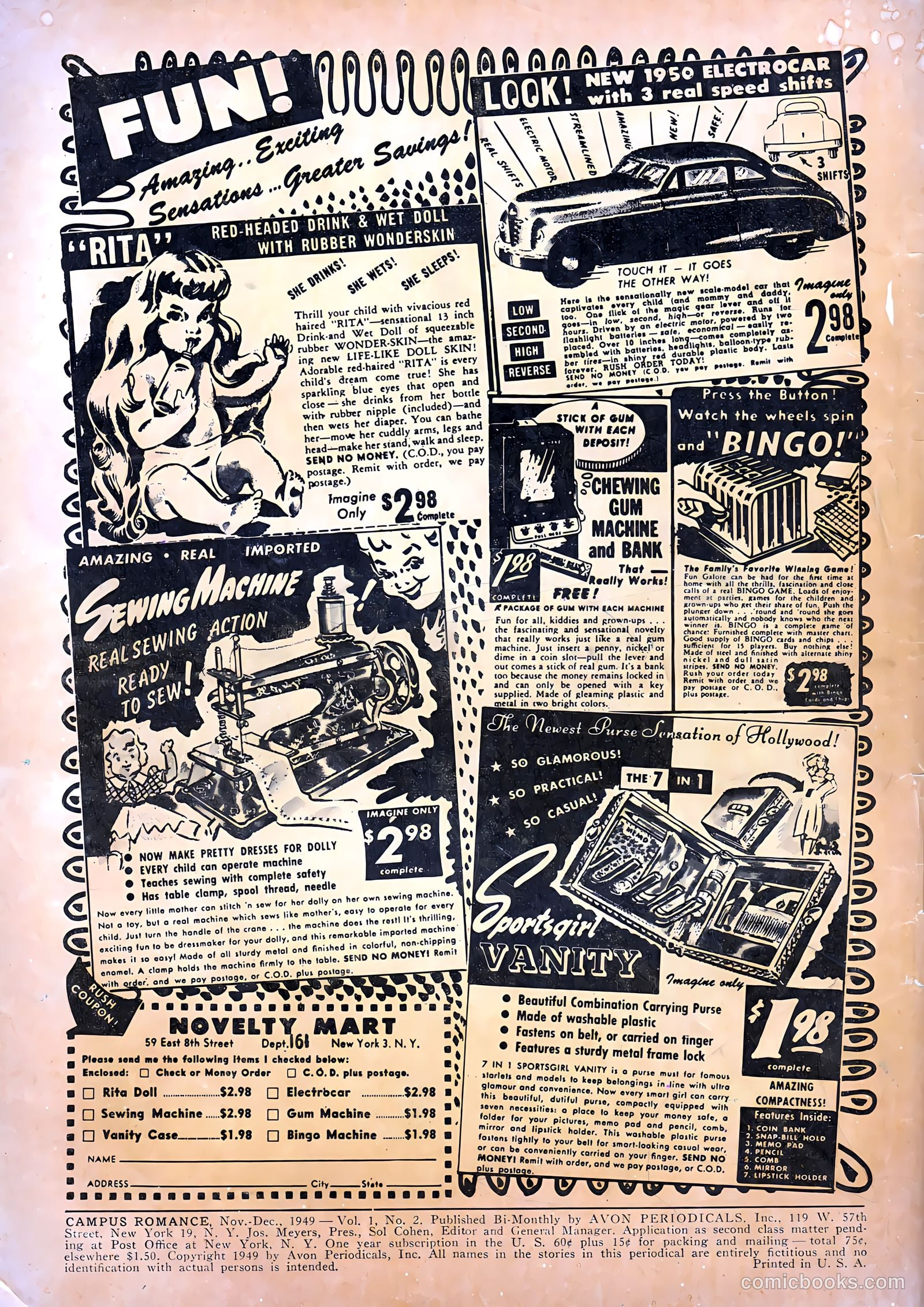 Campus Romance #2 (1949) — page 2 of 36