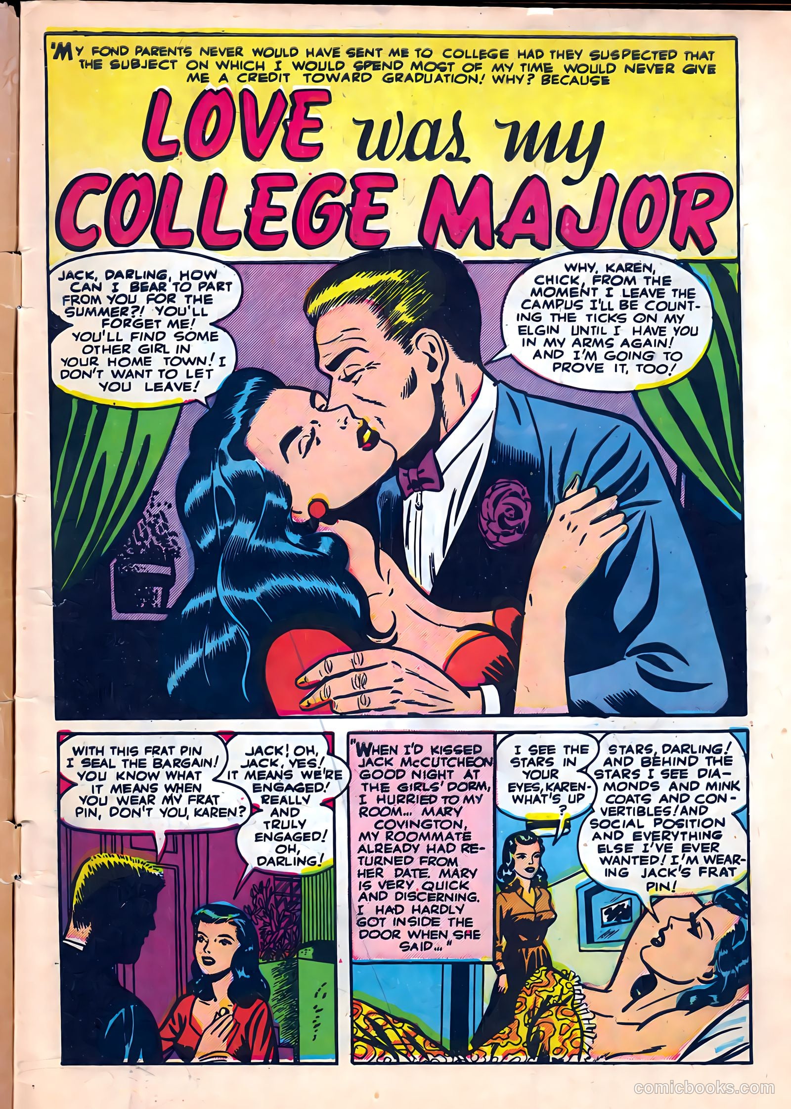Campus Romance #2 (1949) — page 3 of 36
