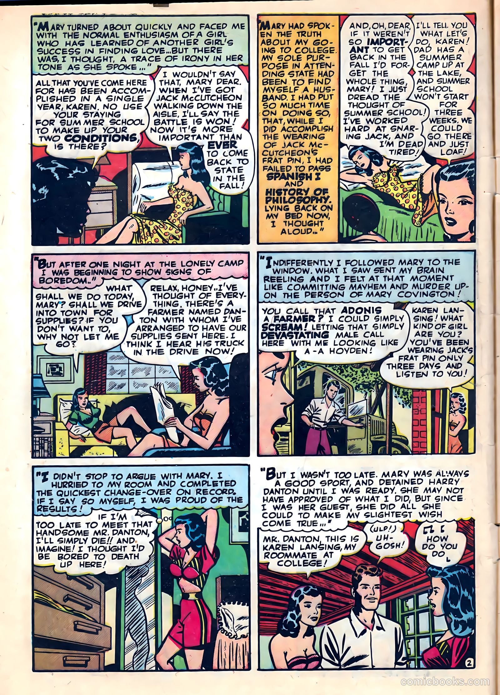 Campus Romance #2 (1949) — page 4 of 36