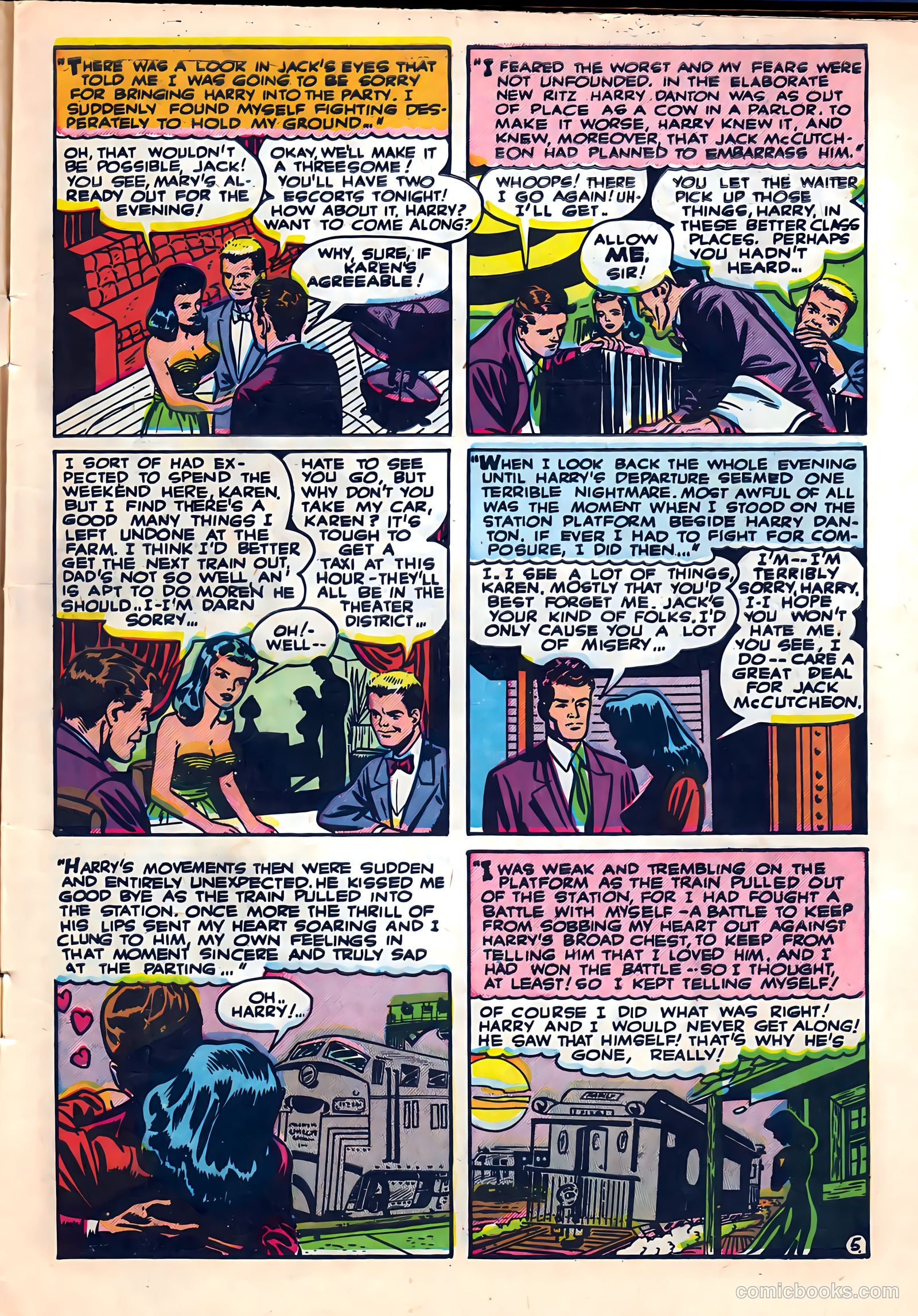 Campus Romance #2 (1949) — page 7 of 36