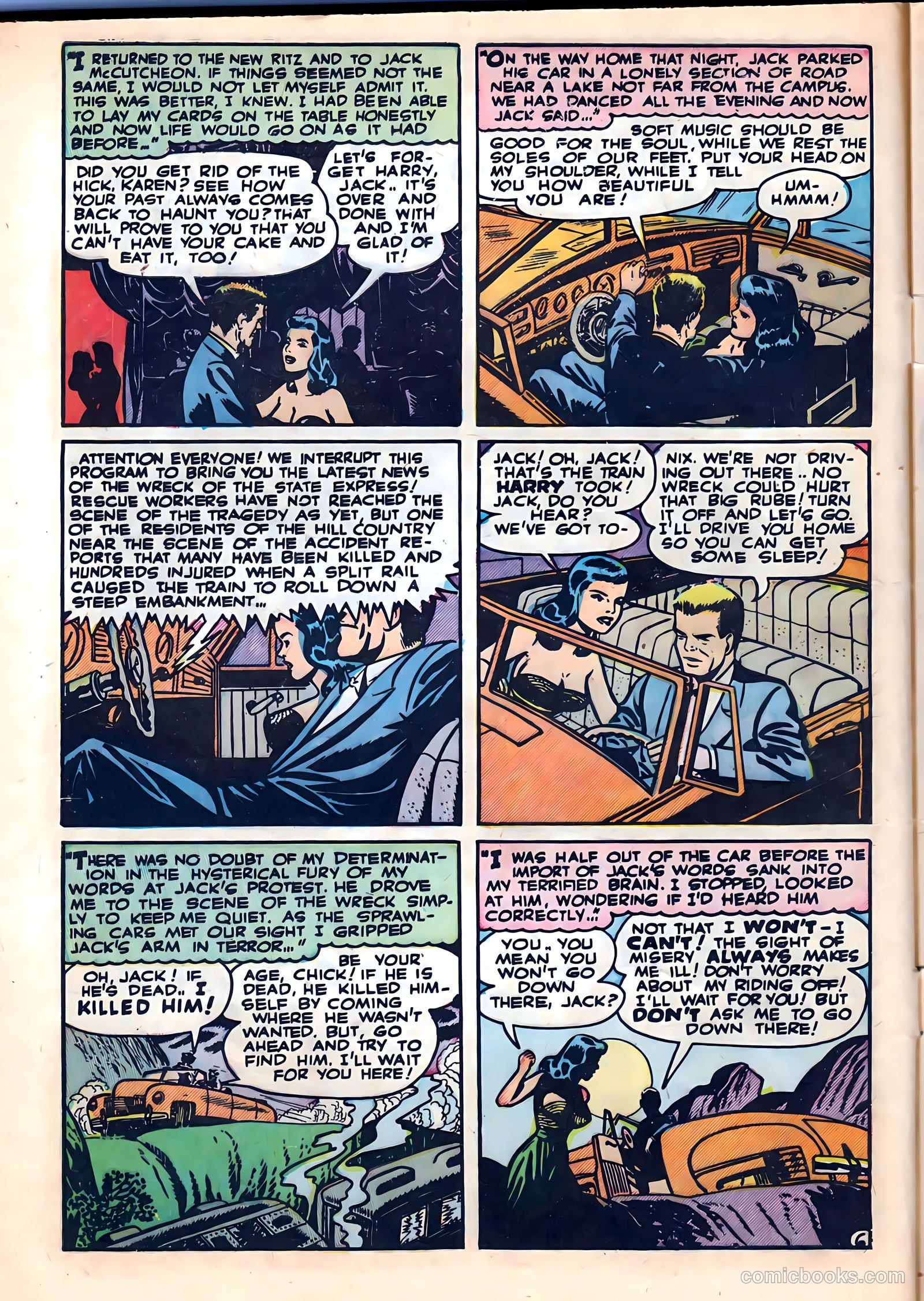 Campus Romance #2 (1949) — page 8 of 36