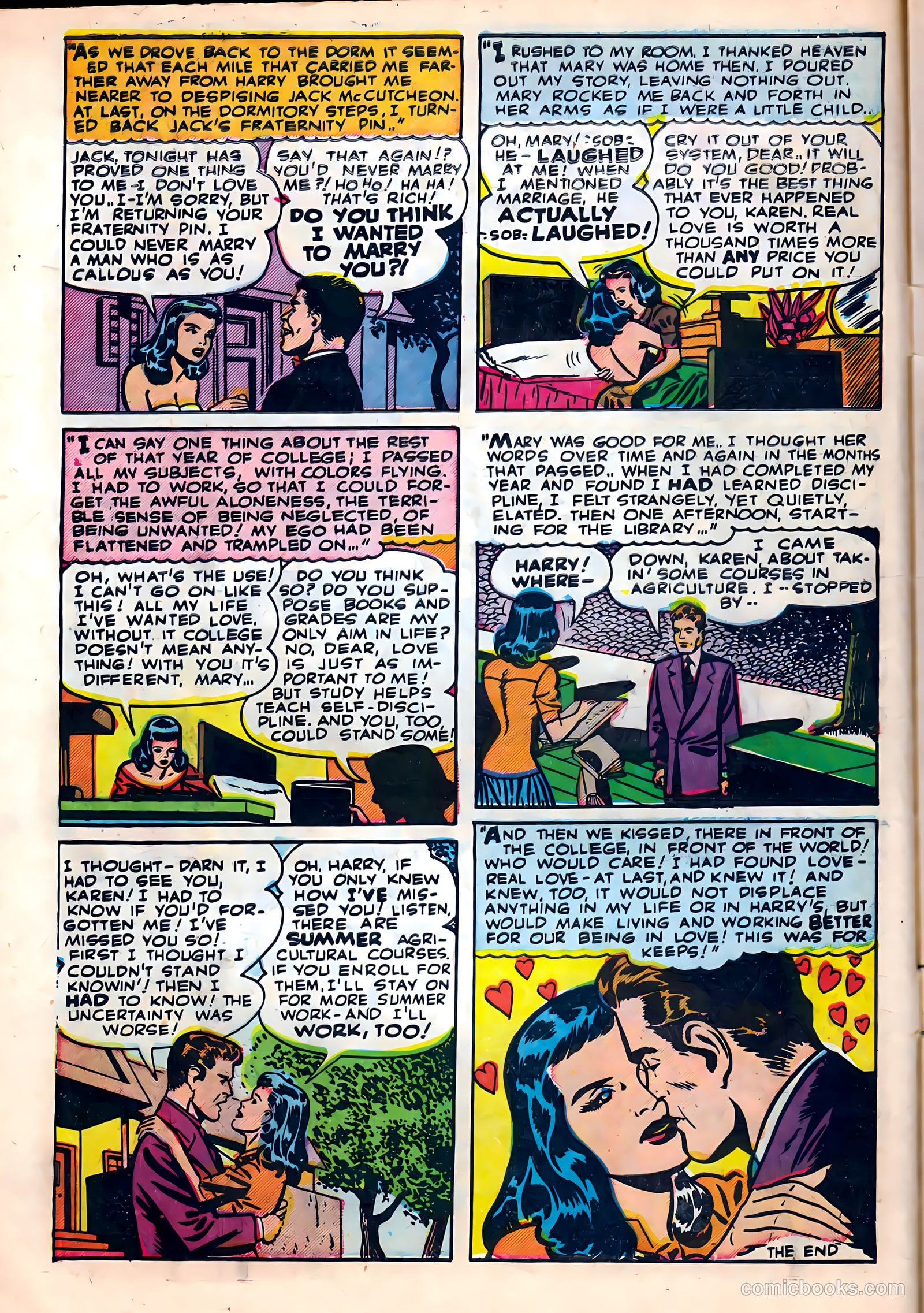 Campus Romance #2 (1949) — page 10 of 36