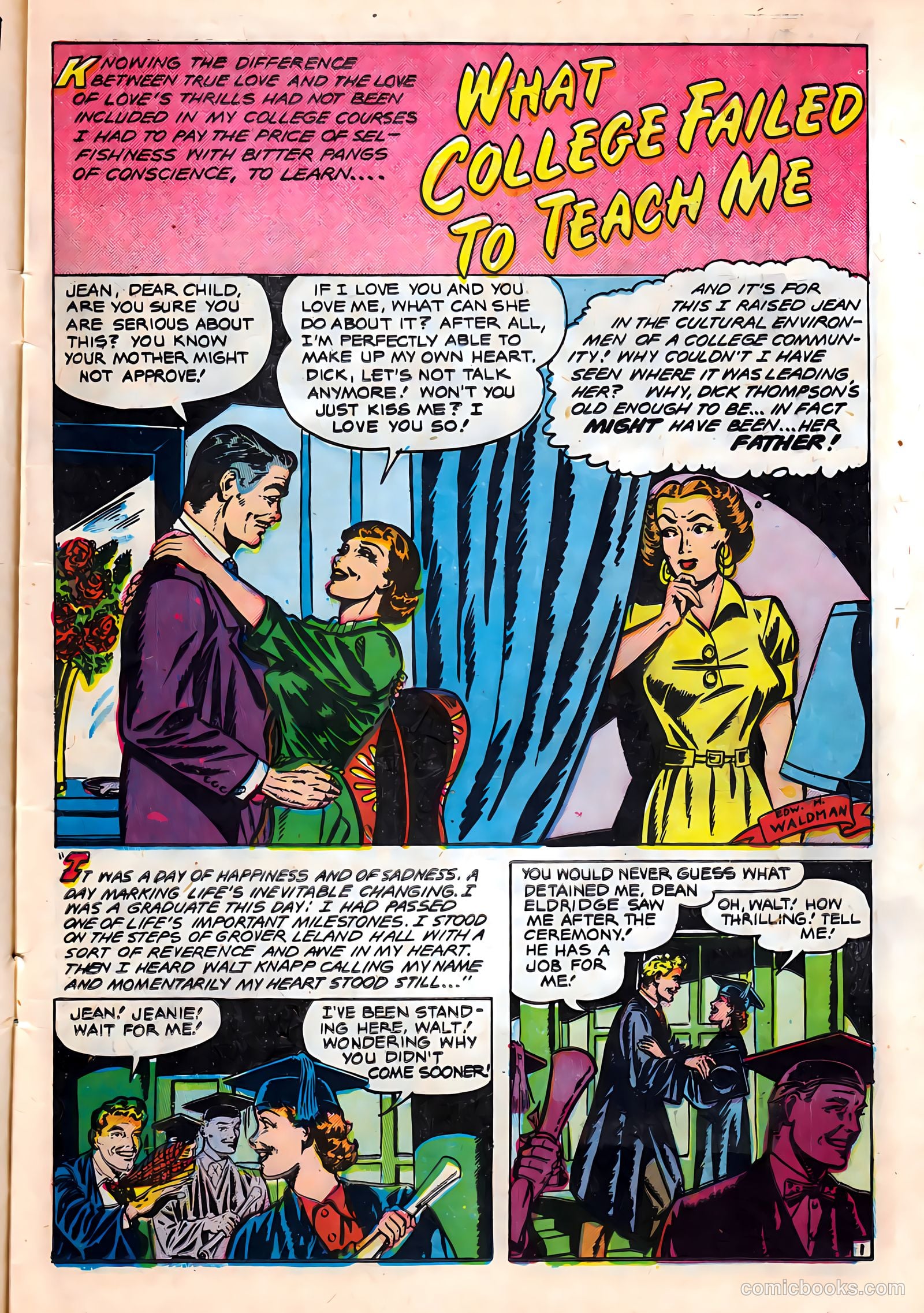 Campus Romance #2 (1949) — page 11 of 36