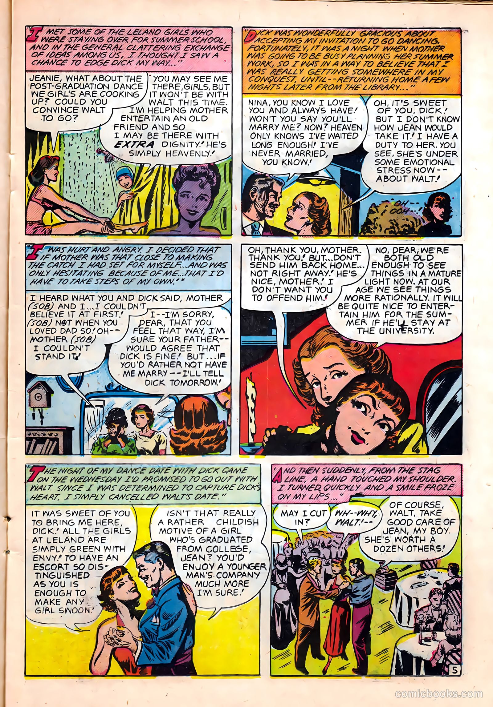 Campus Romance #2 (1949) — page 15 of 36