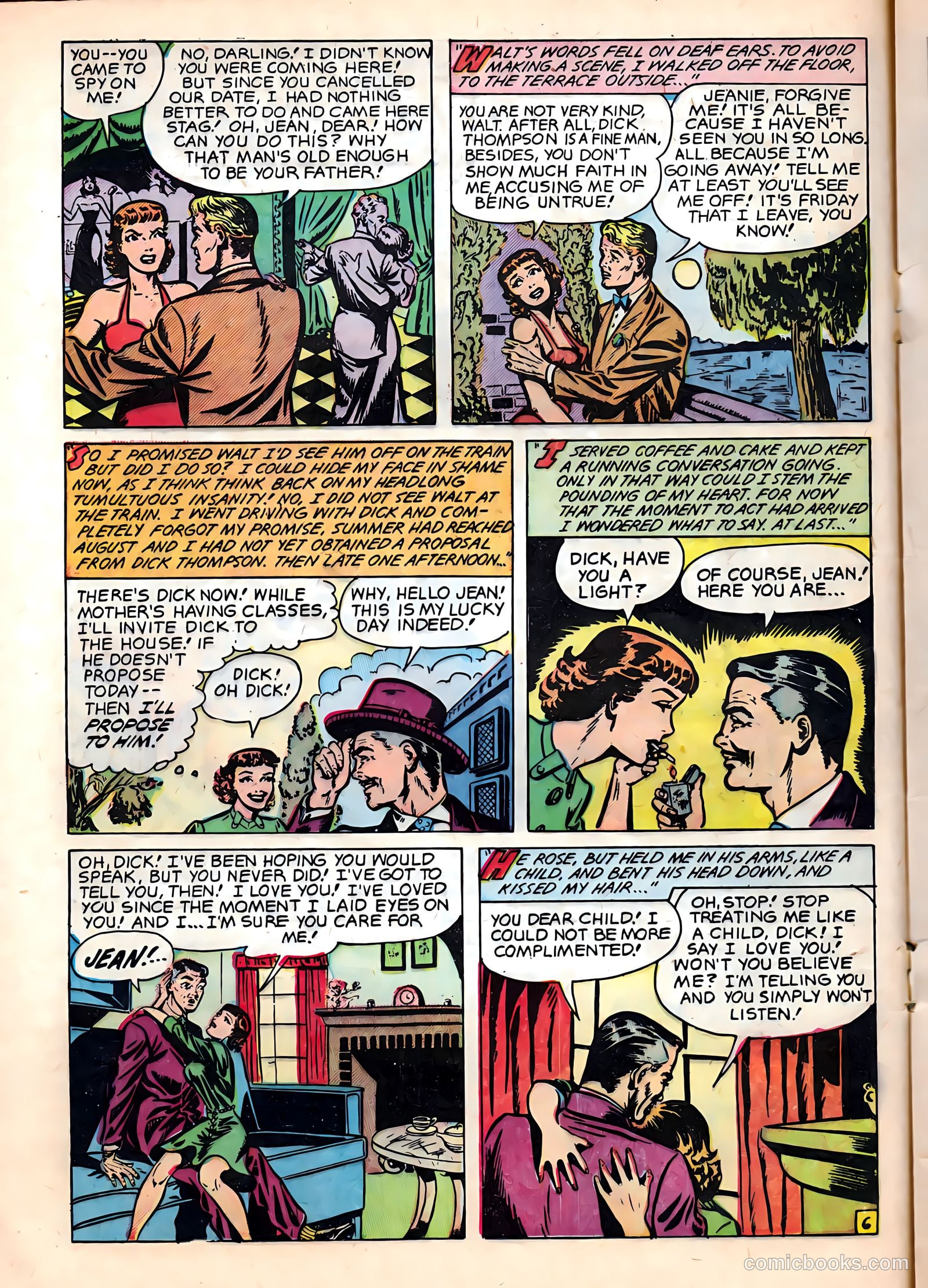 Campus Romance #2 (1949) — page 16 of 36