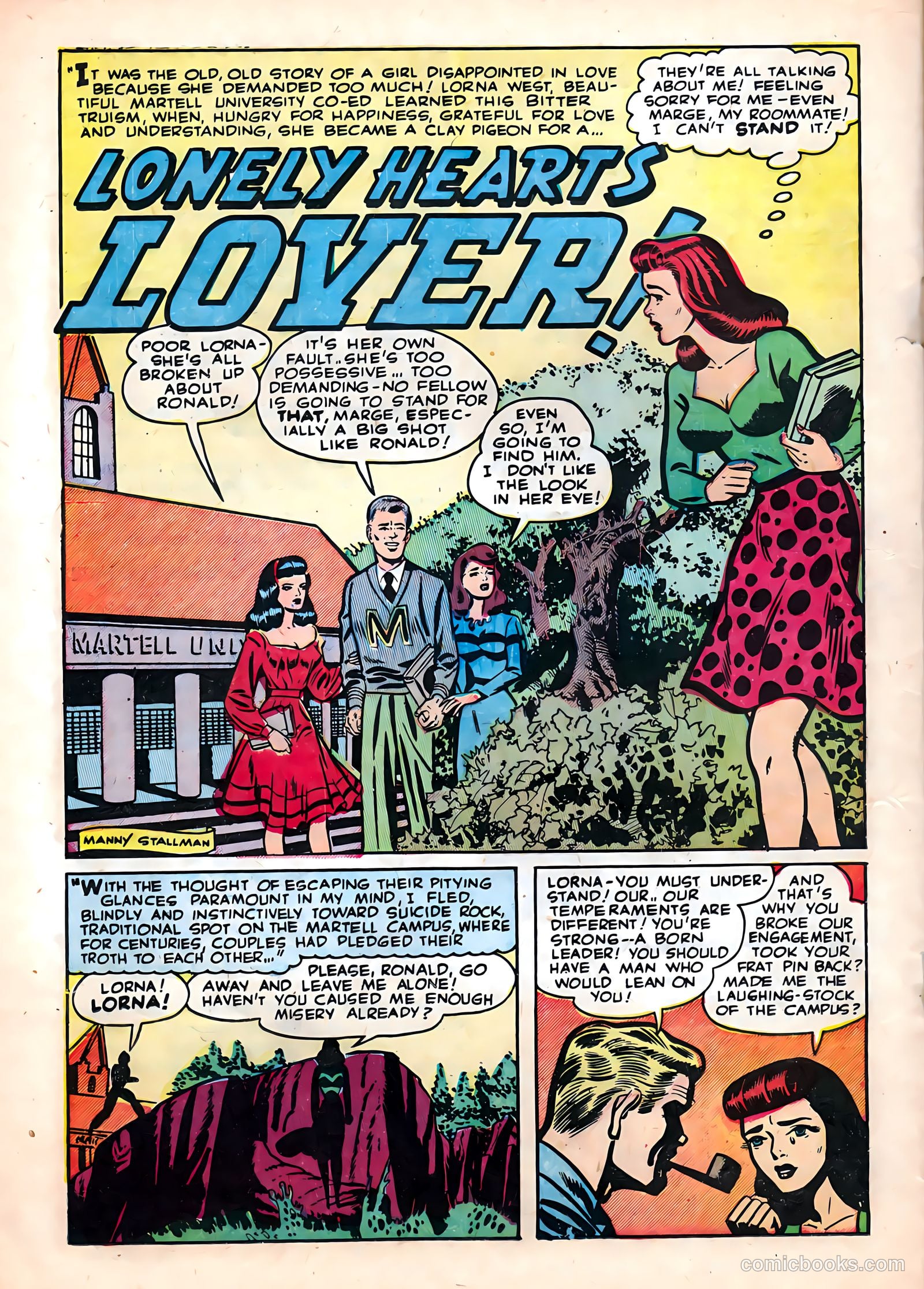 Campus Romance #2 (1949) — page 20 of 36