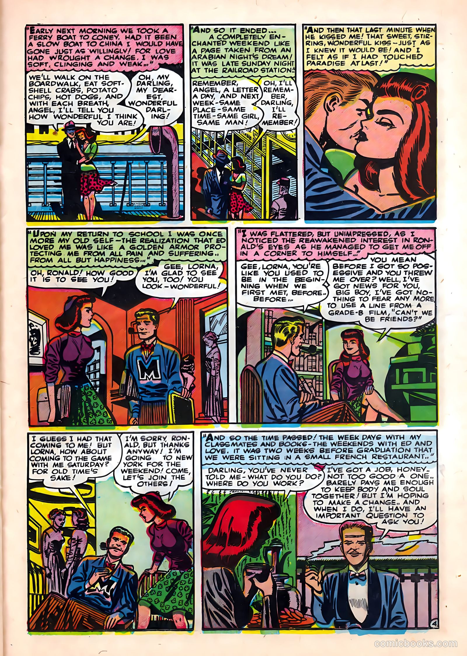 Campus Romance #2 (1949) — page 23 of 36