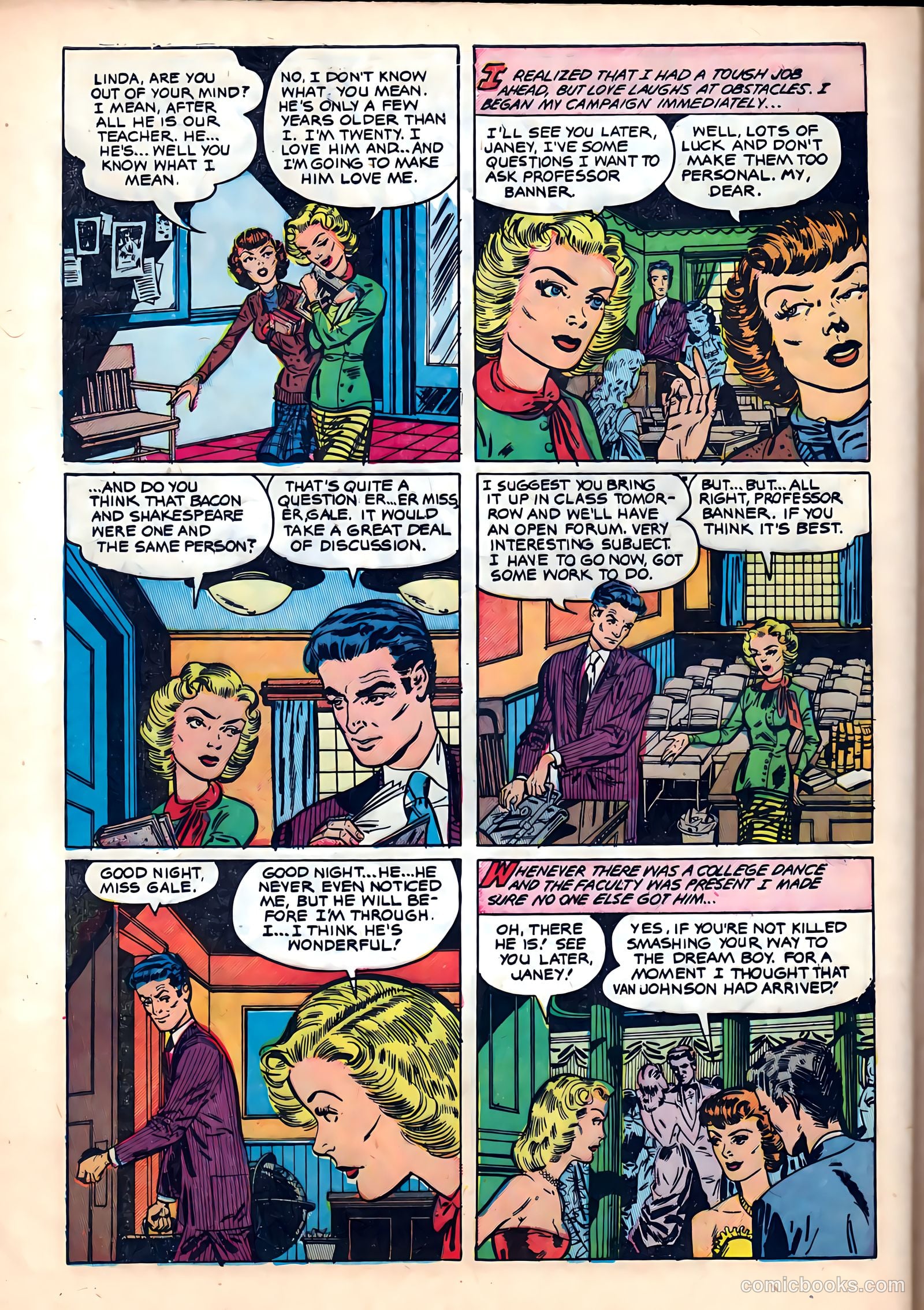 Campus Romance #2 (1949) — page 28 of 36