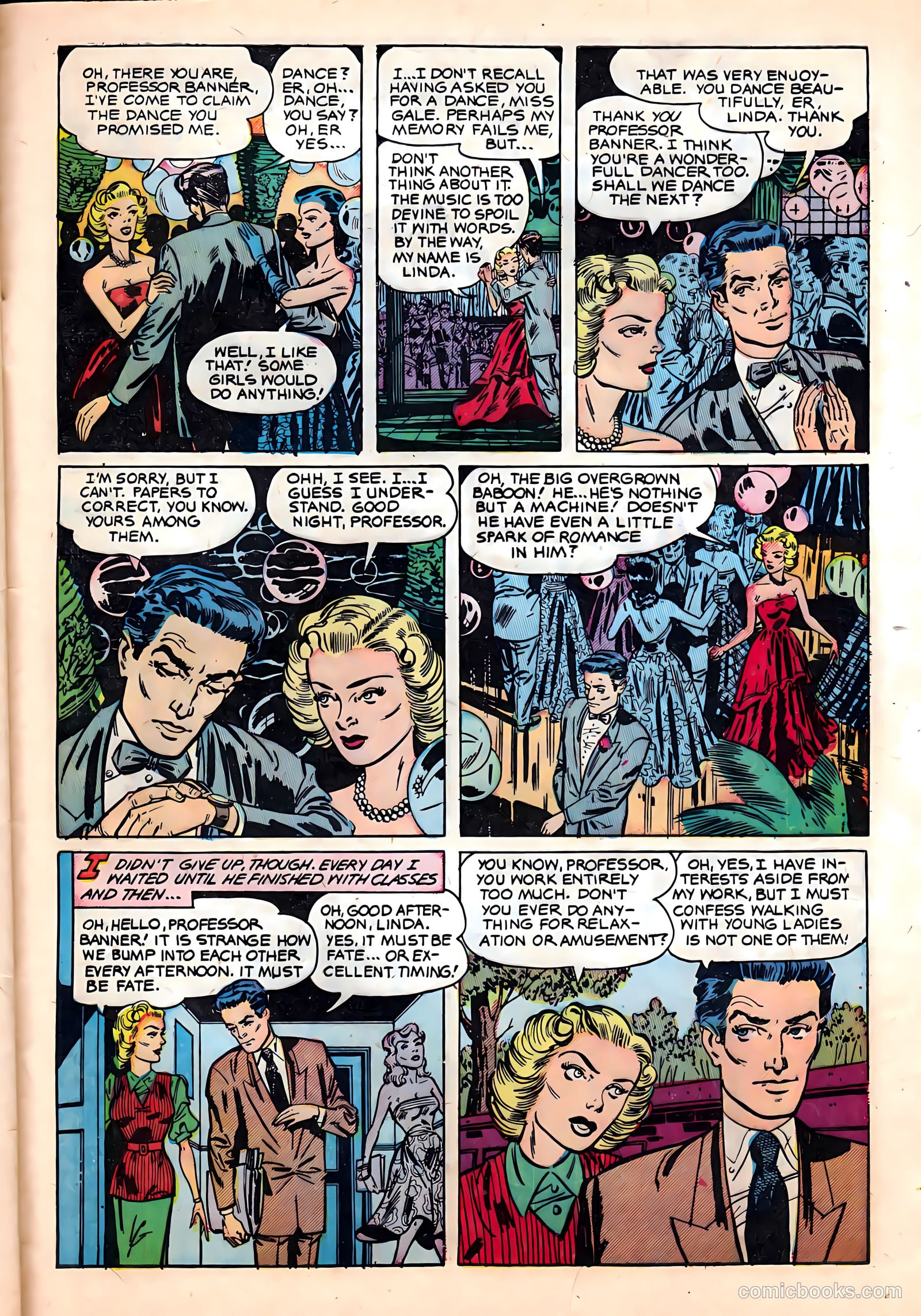 Campus Romance #2 (1949) — page 29 of 36