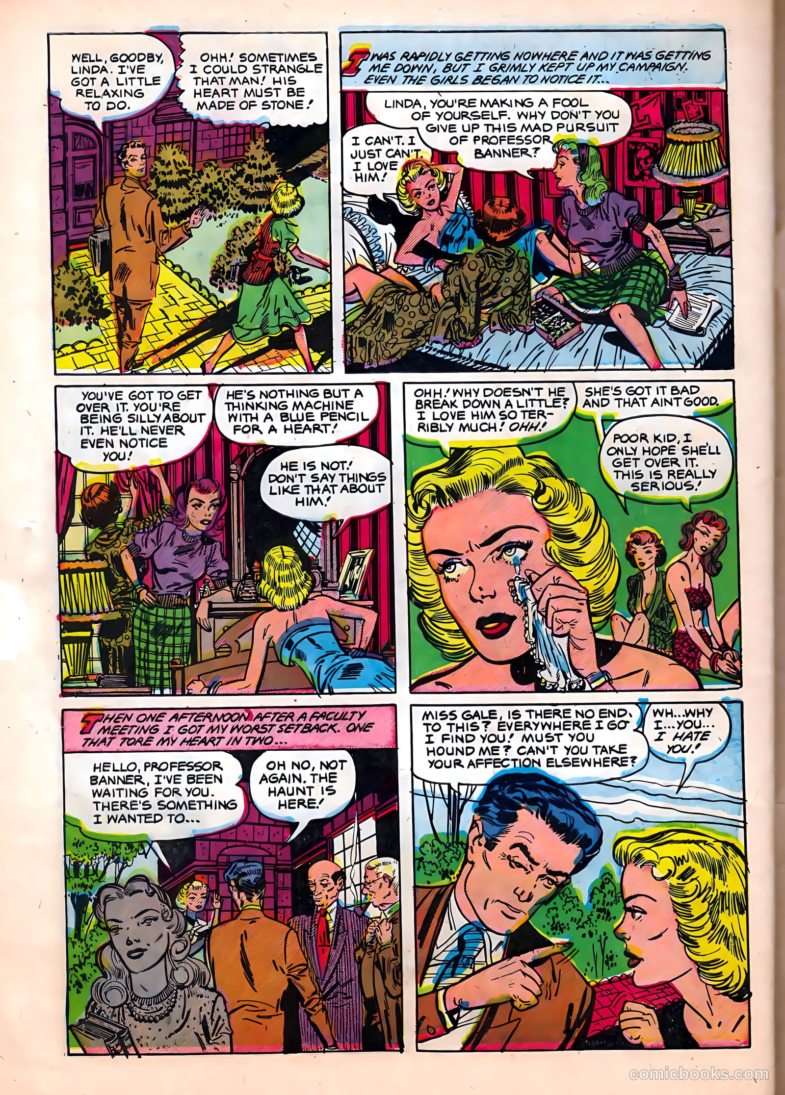 Campus Romance #2 (1949) — page 30 of 36