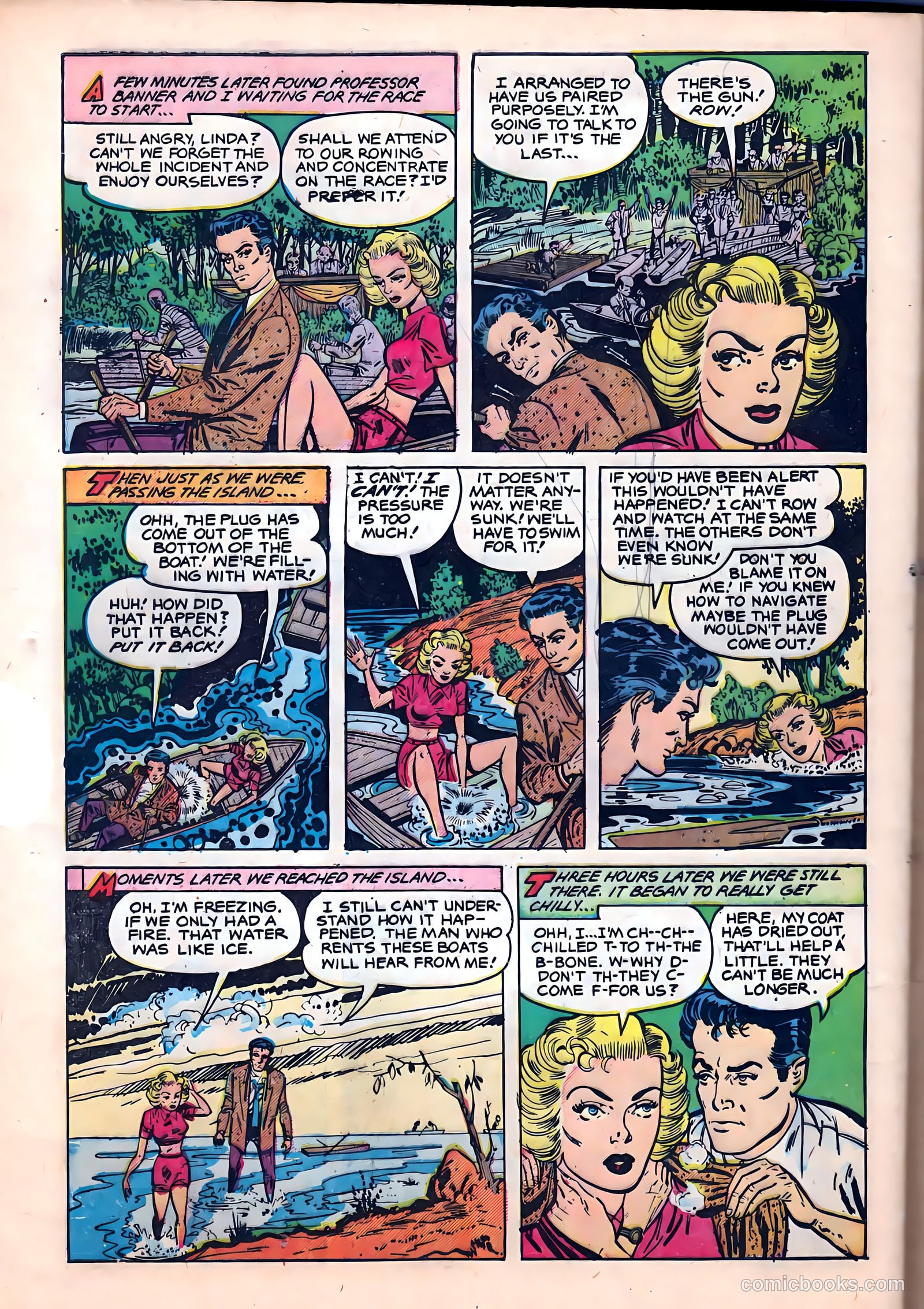 Campus Romance #2 (1949) — page 32 of 36