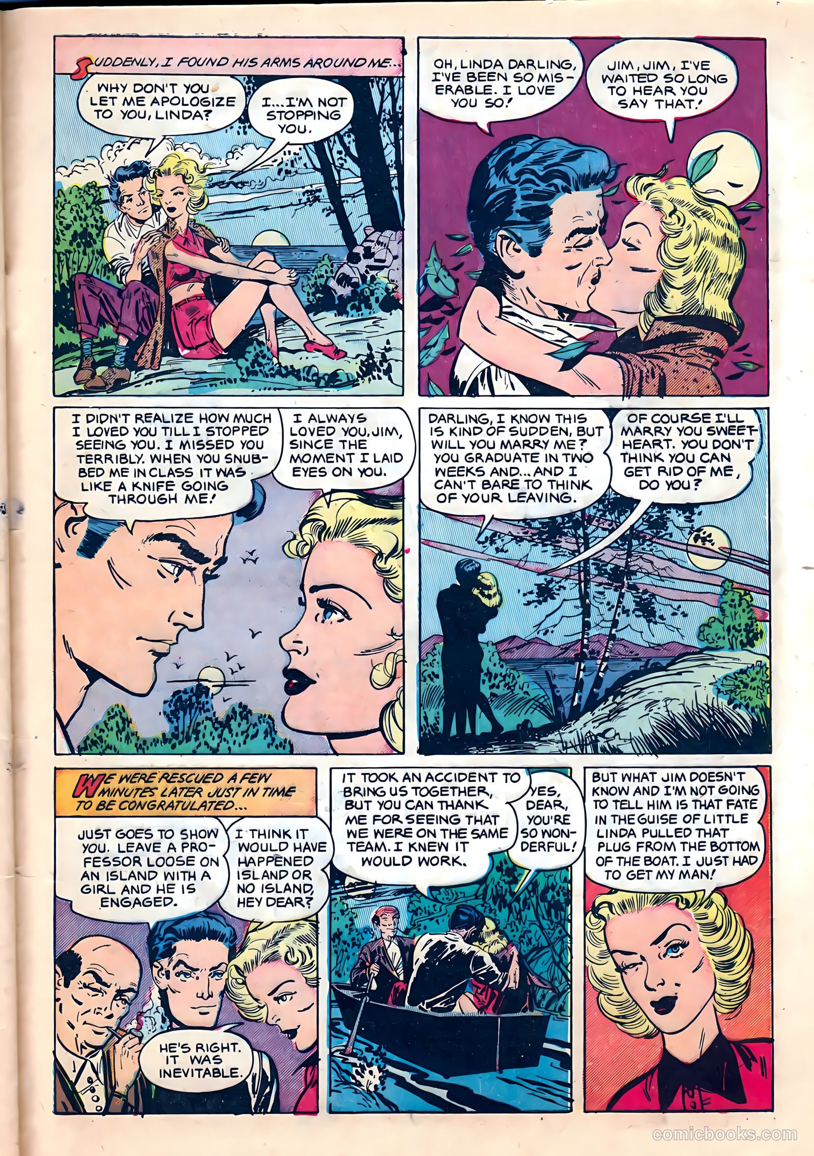 Campus Romance #2 (1949) — page 33 of 36