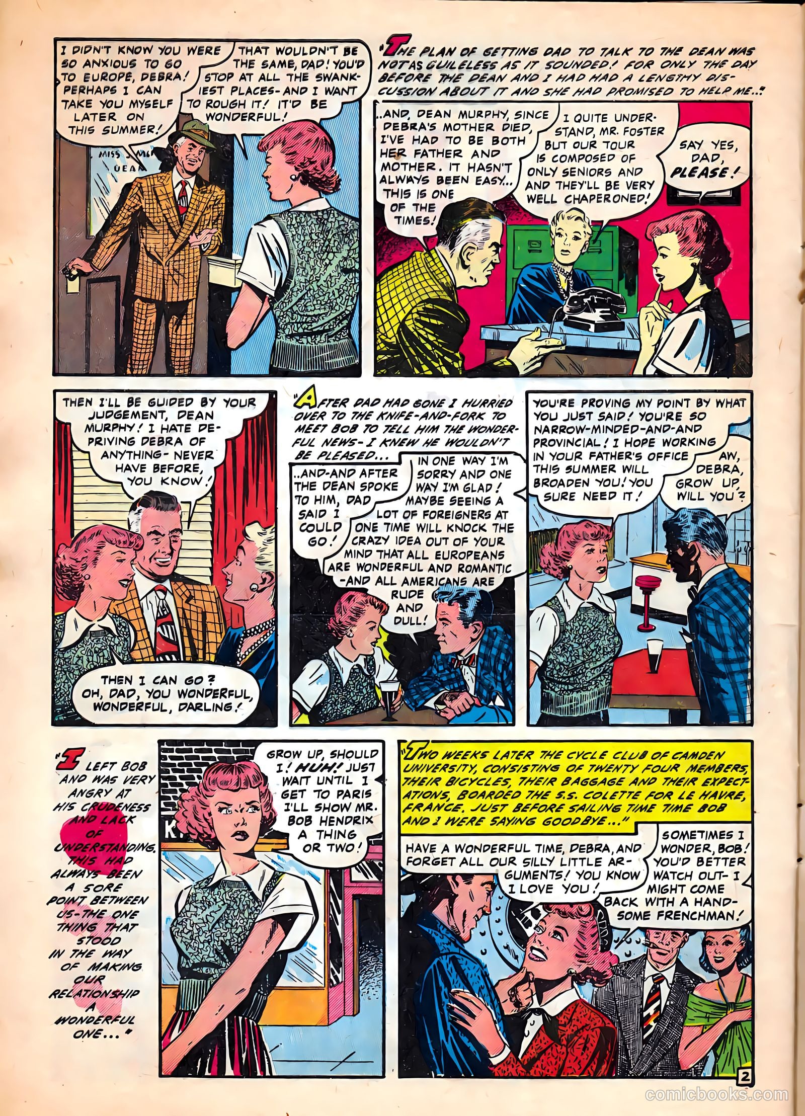 Campus Romance #3 (1950) — page 4 of 36
