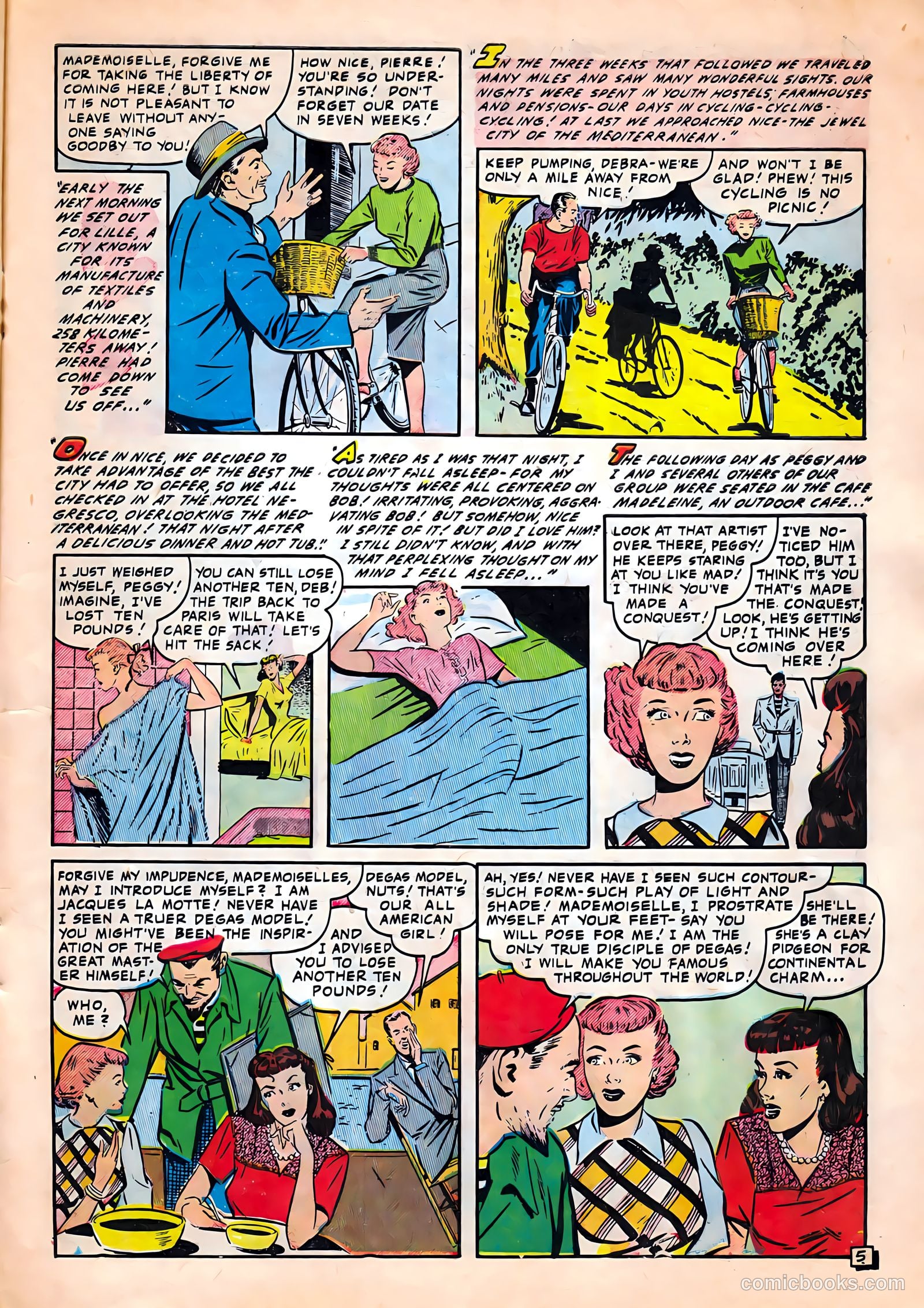 Campus Romance #3 (1950) — page 7 of 36