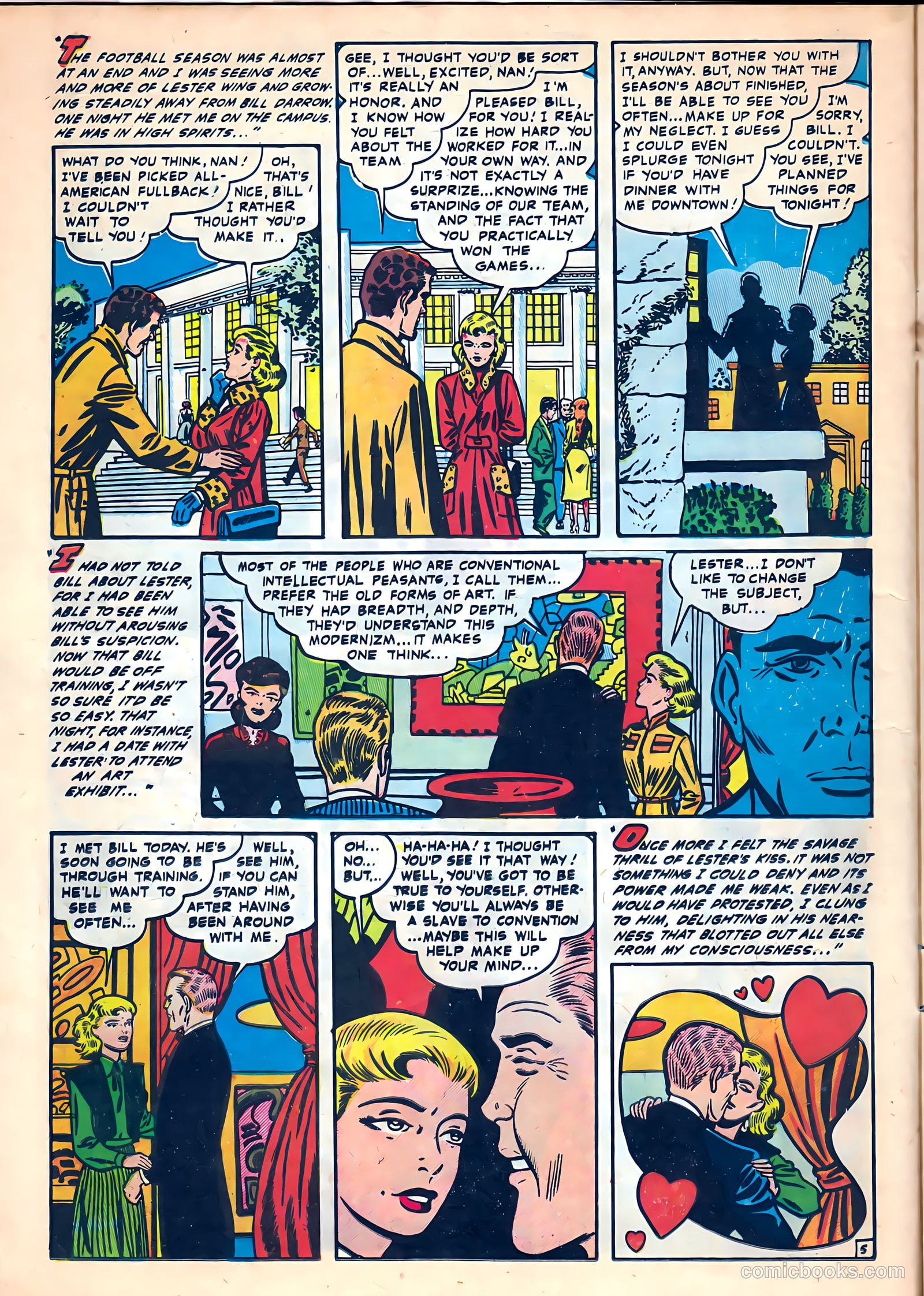 Campus Romance #3 (1950) — page 14 of 36