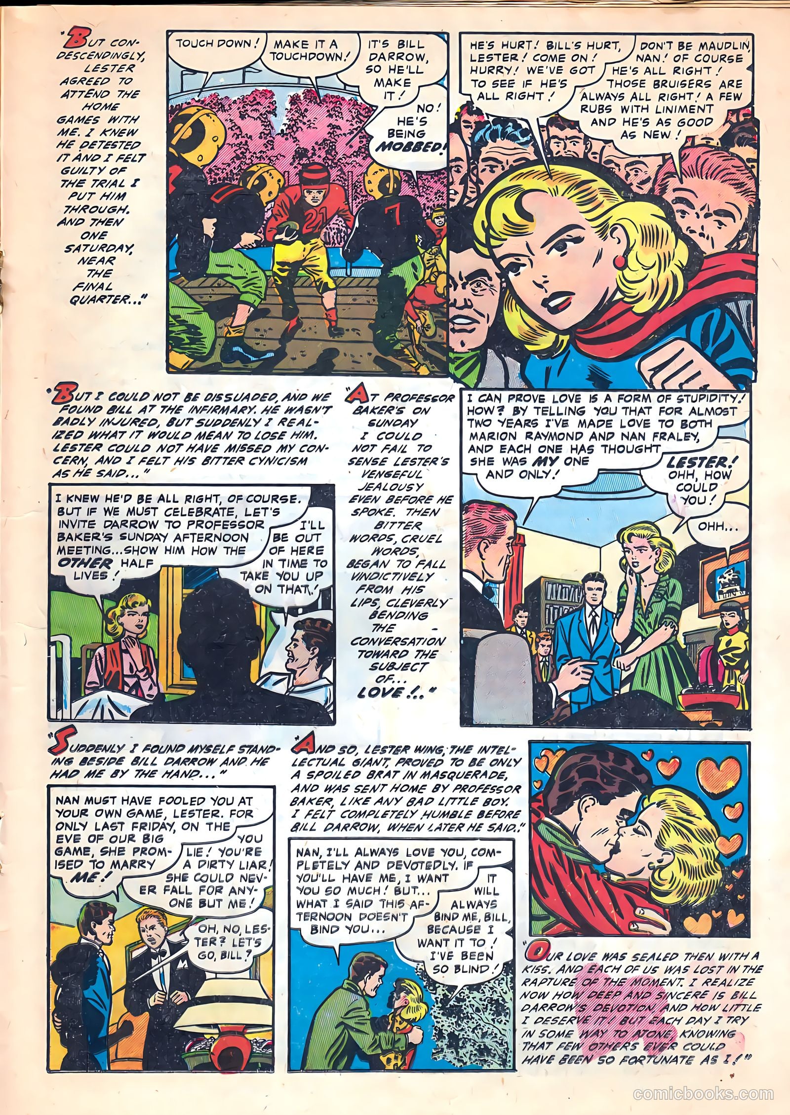 Campus Romance #3 (1950) — page 17 of 36