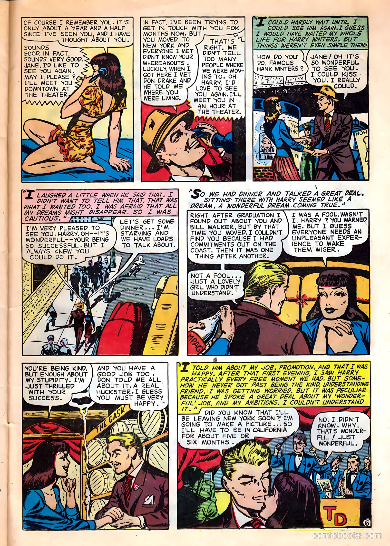 Campus Romance #3 (1950) — page 25 of 36