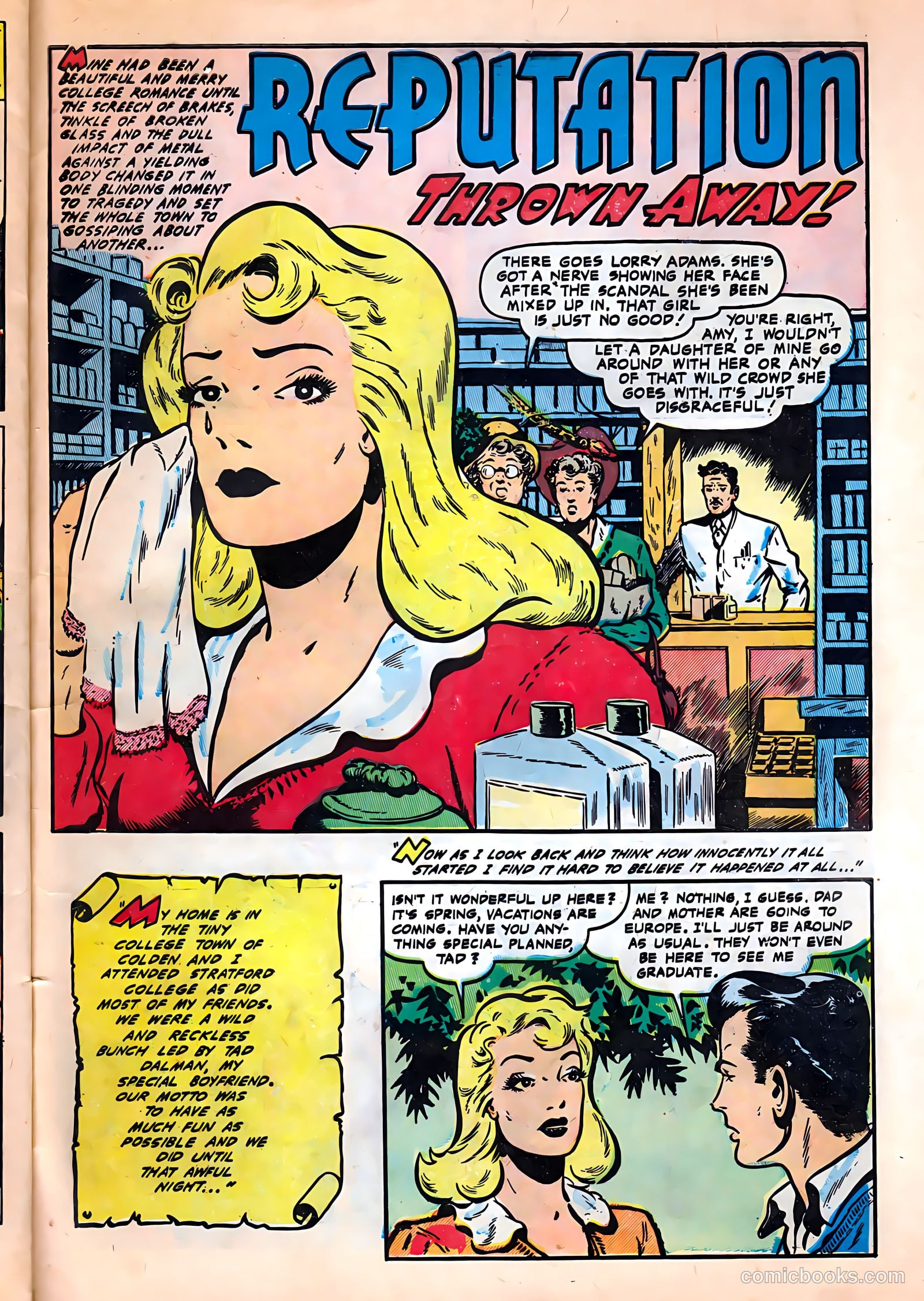 Campus Romance #3 (1950) — page 27 of 36