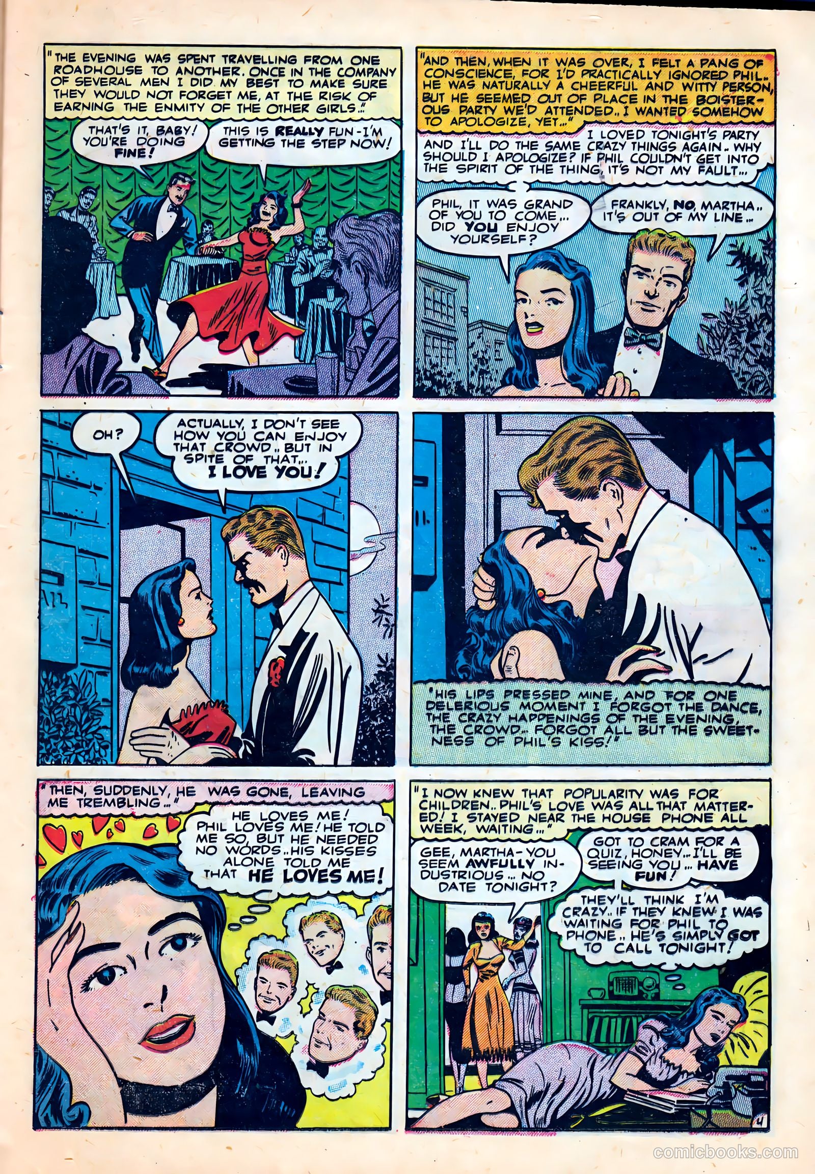 Campus Romances #1 (1949) — page 13 of 36