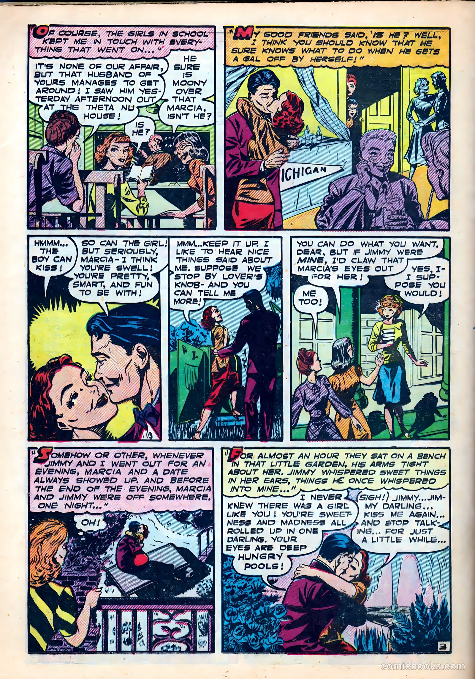 Campus Romances #1 (1949) — page 20 of 36