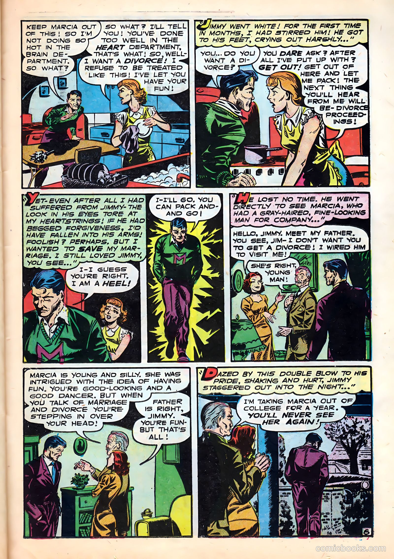 Campus Romances #1 (1949) — page 23 of 36